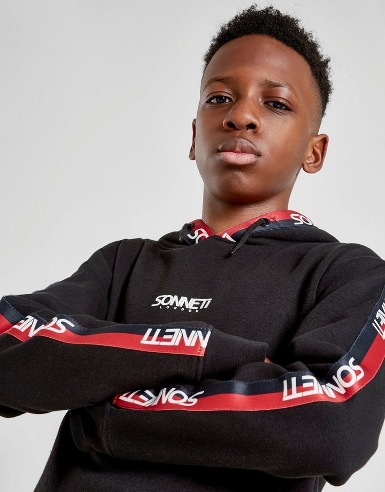 Buy Black Sonneti Patron Overhead Hoodie Junior | JD Sports | JD Sports ...