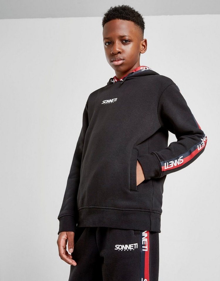 Buy Black Sonneti Patron Overhead Hoodie Junior | JD Sports | JD Sports ...