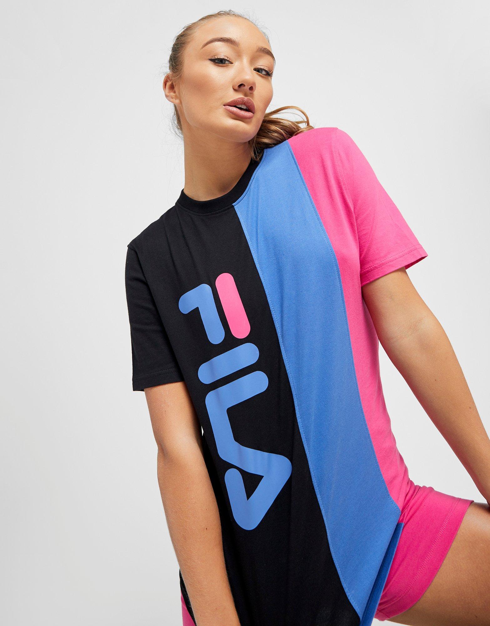 fila color block shirt