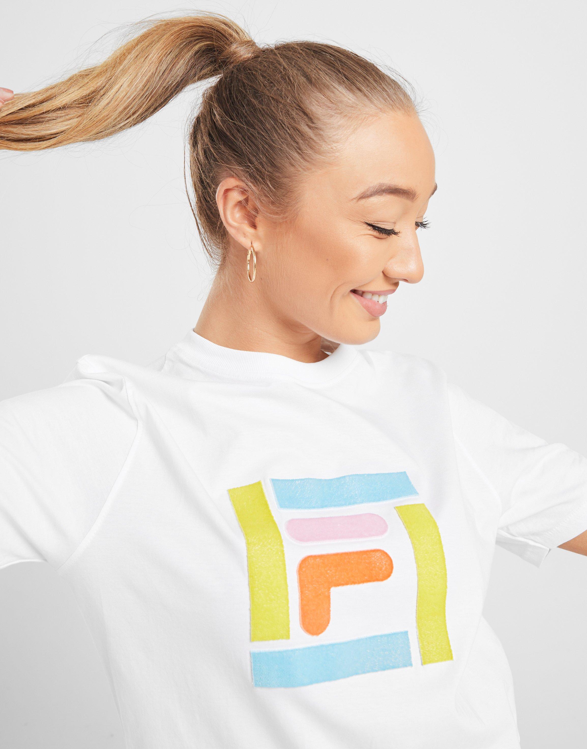 fila box logo crew sweatshirt