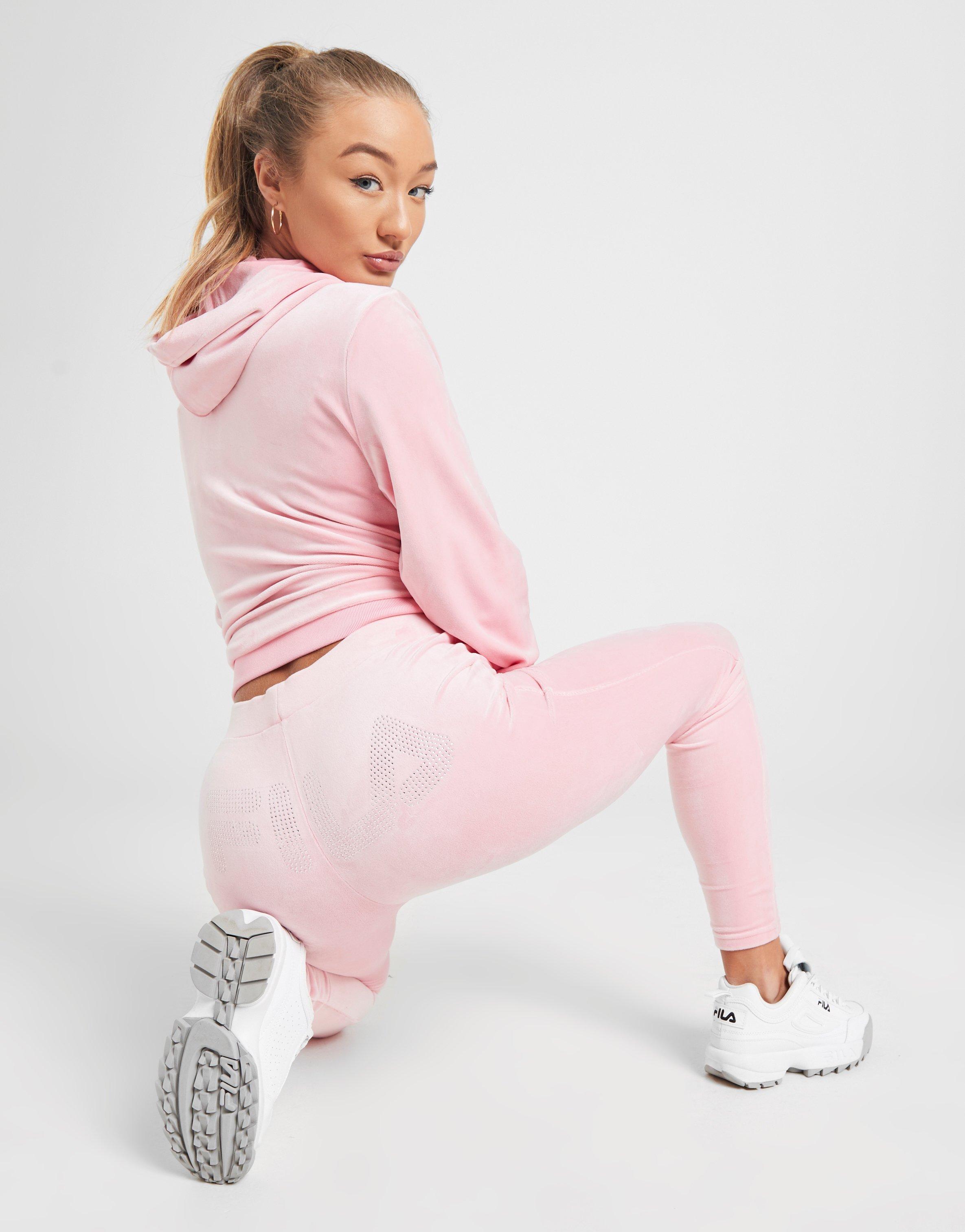 fila leggings pink