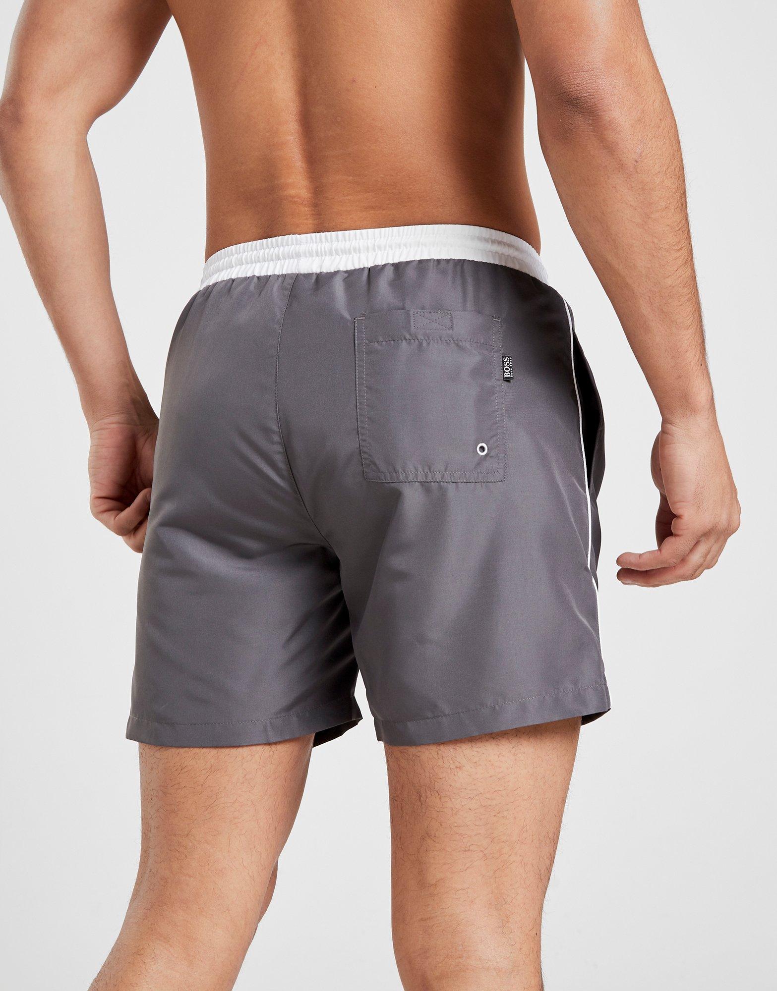 boss starfish swim shorts grey