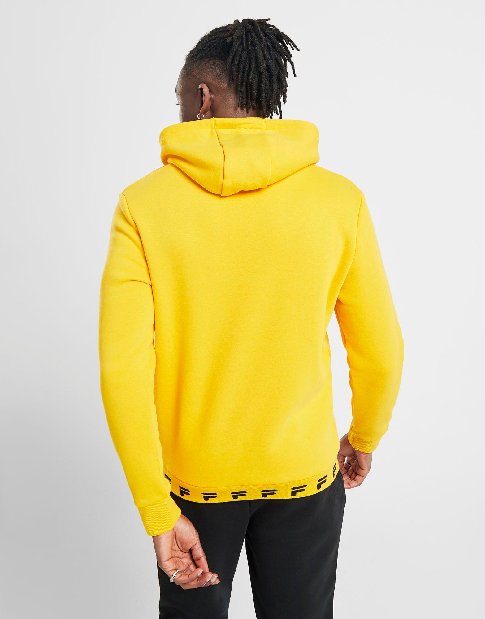 pull fila homme jaune