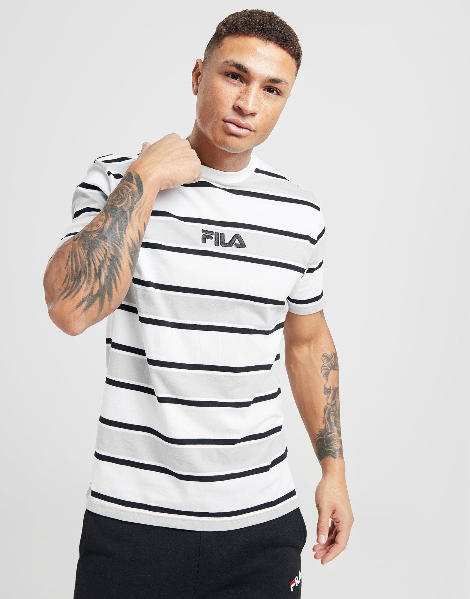 fila t shirt striped