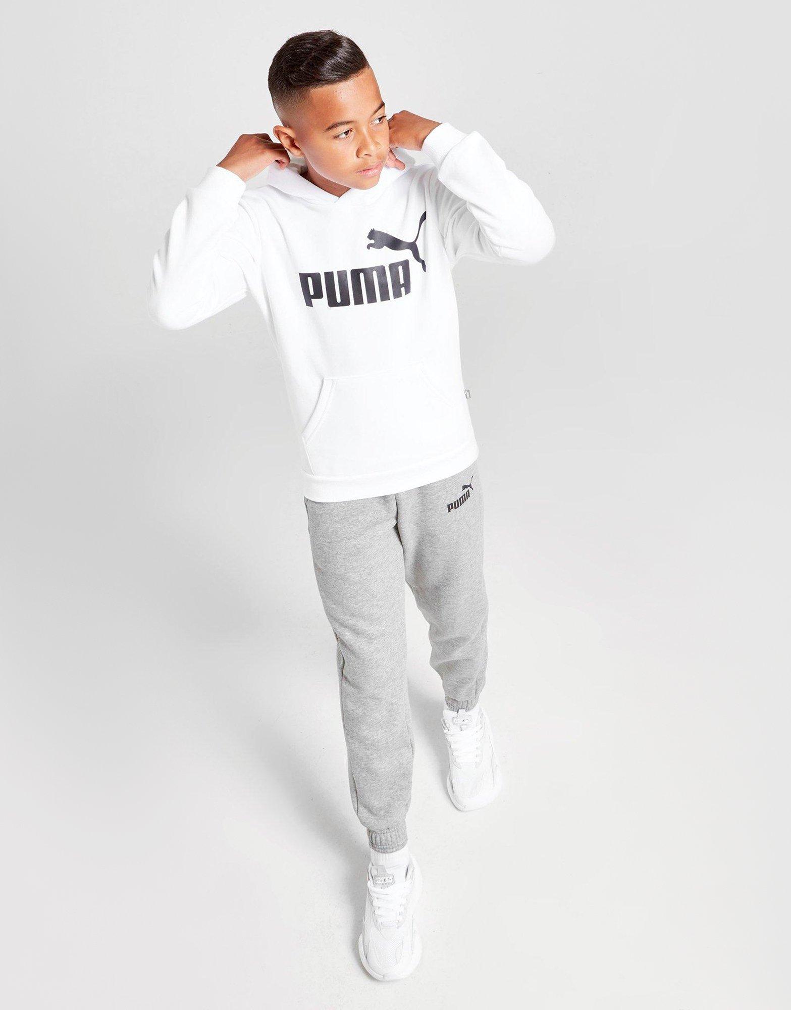 puma core logo hoodie