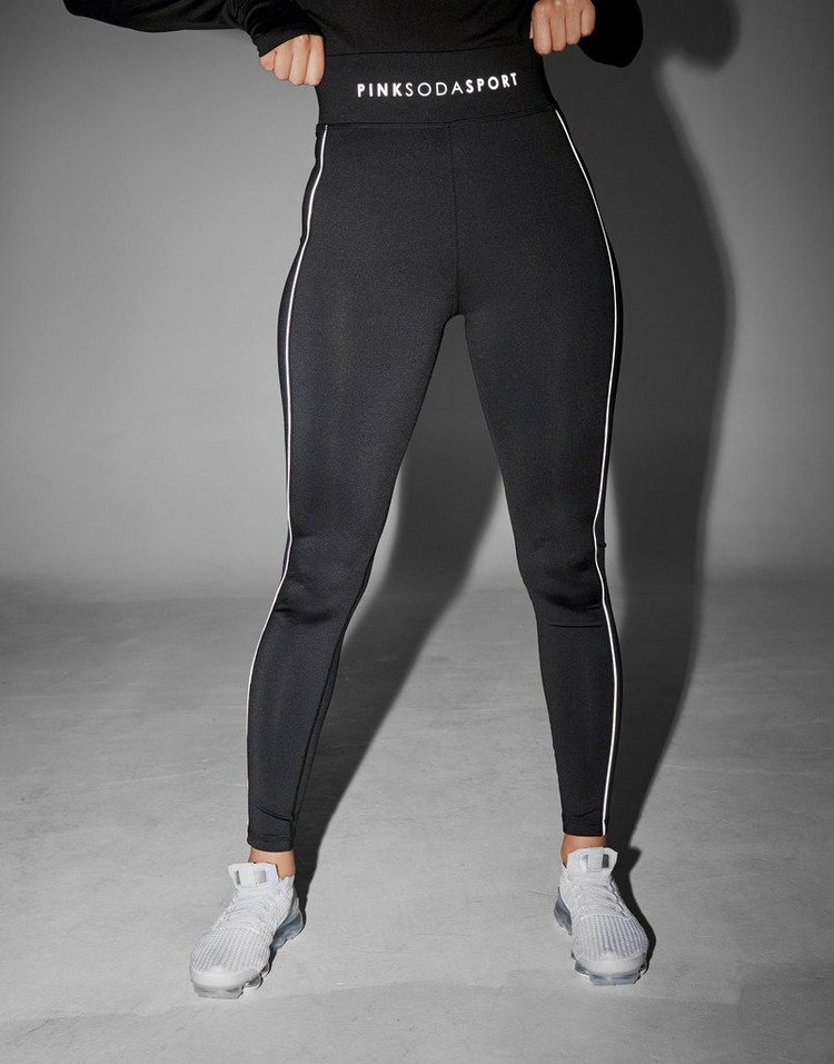 Pink Soda Sport Reflective Tights