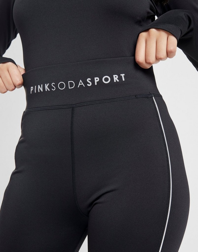 Pink Soda Sport Reflective Tights
