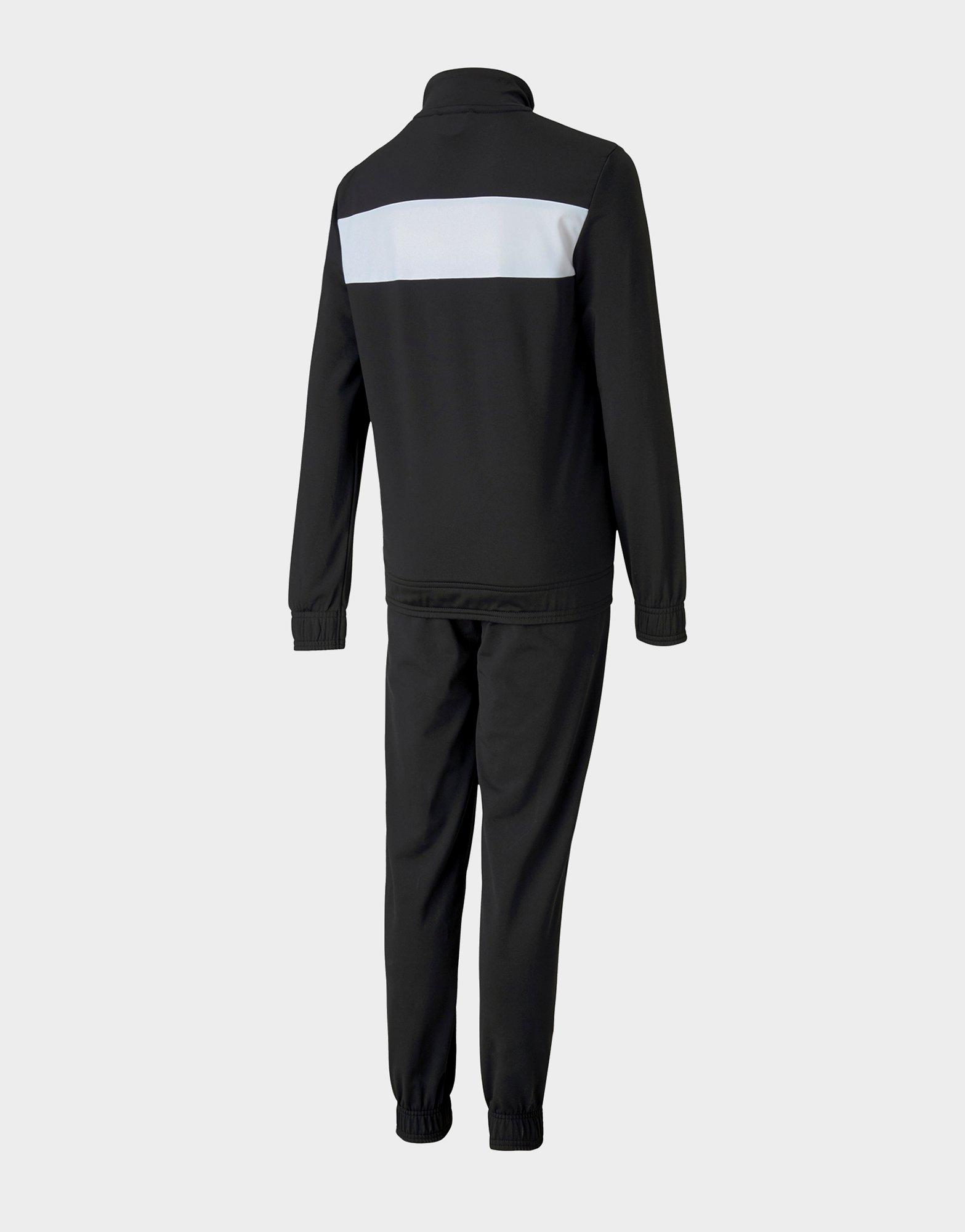 black puma tracksuit junior