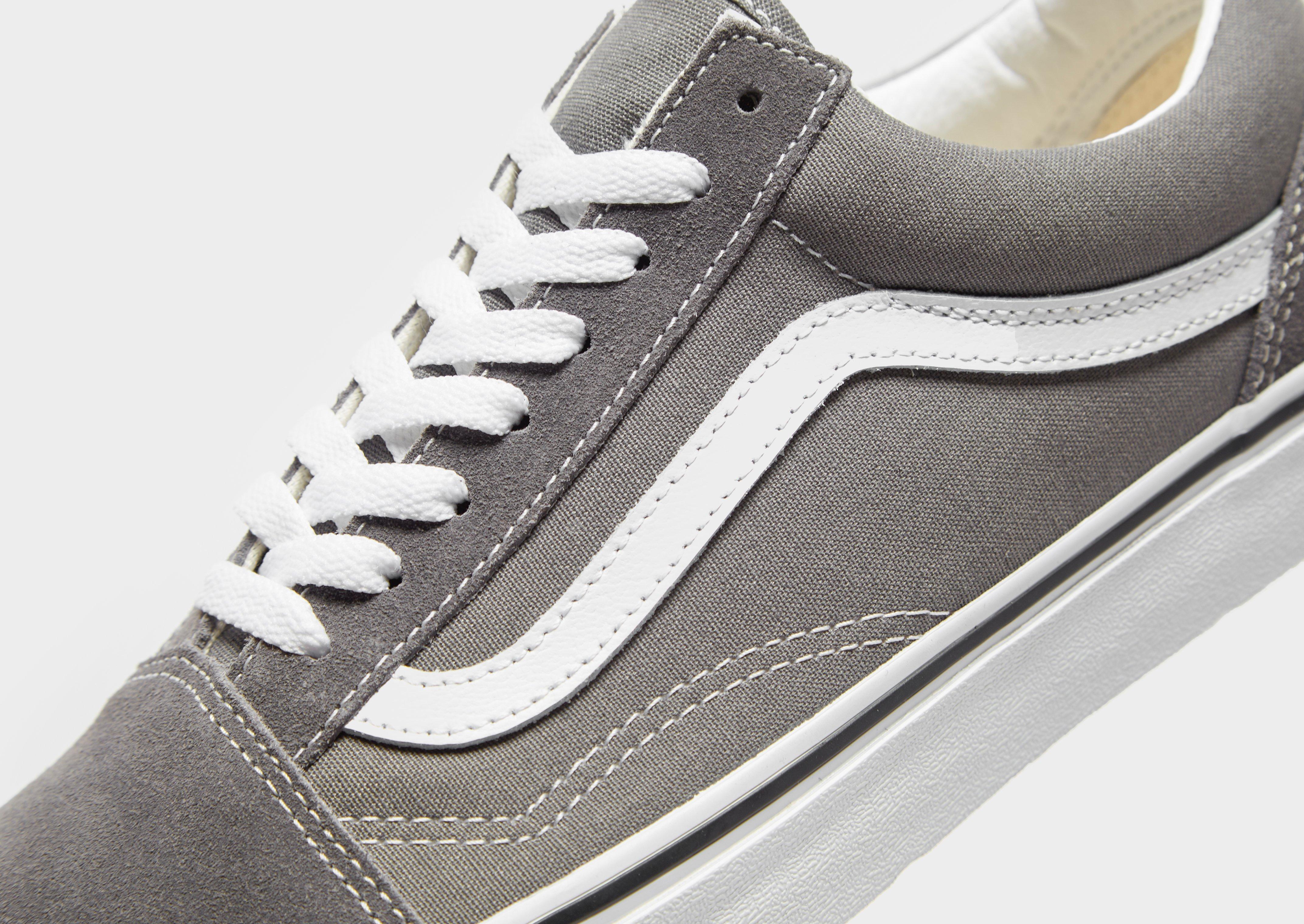 Grey and black on sale vans old skool