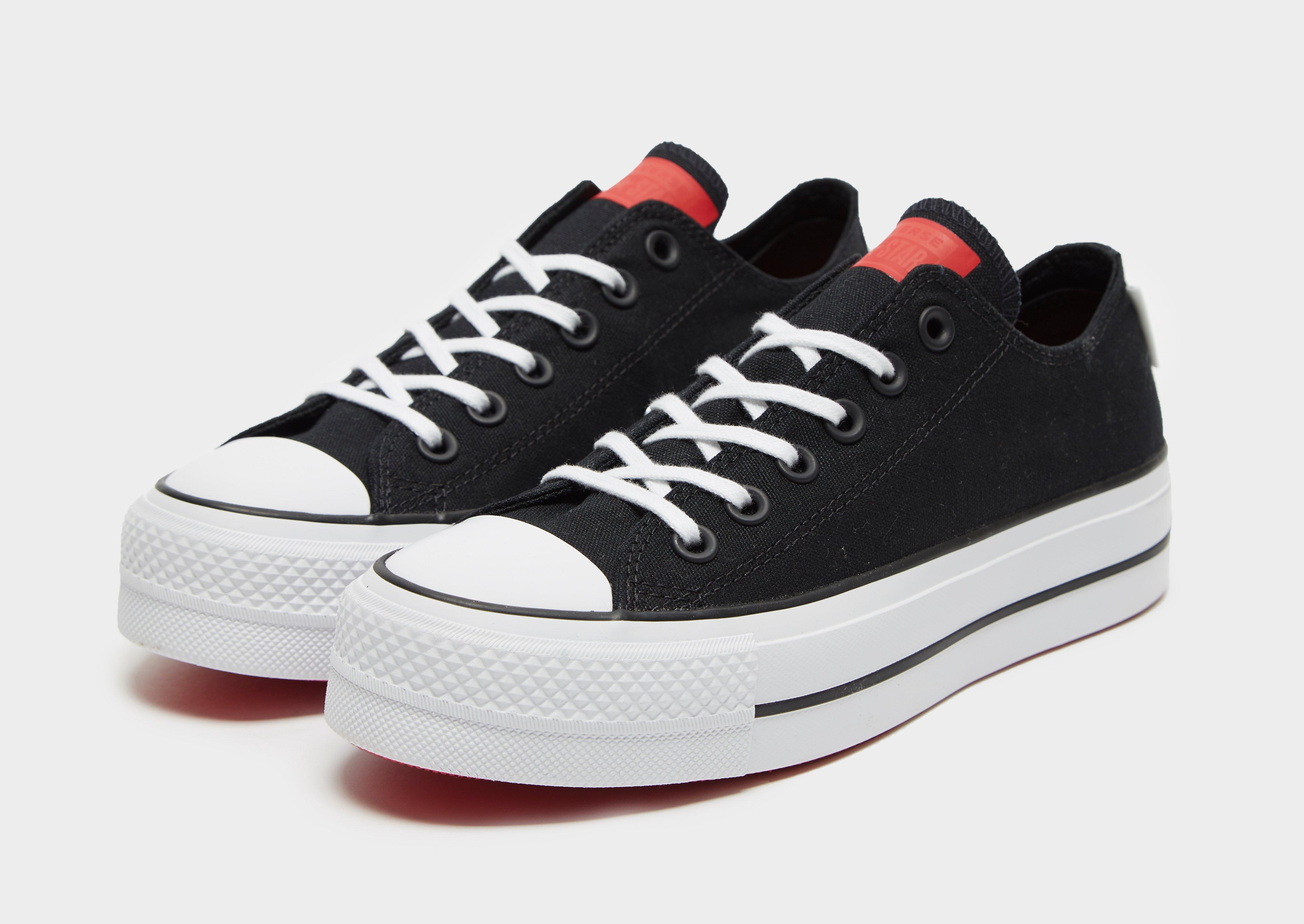 chuck taylor all star lift canvas low top