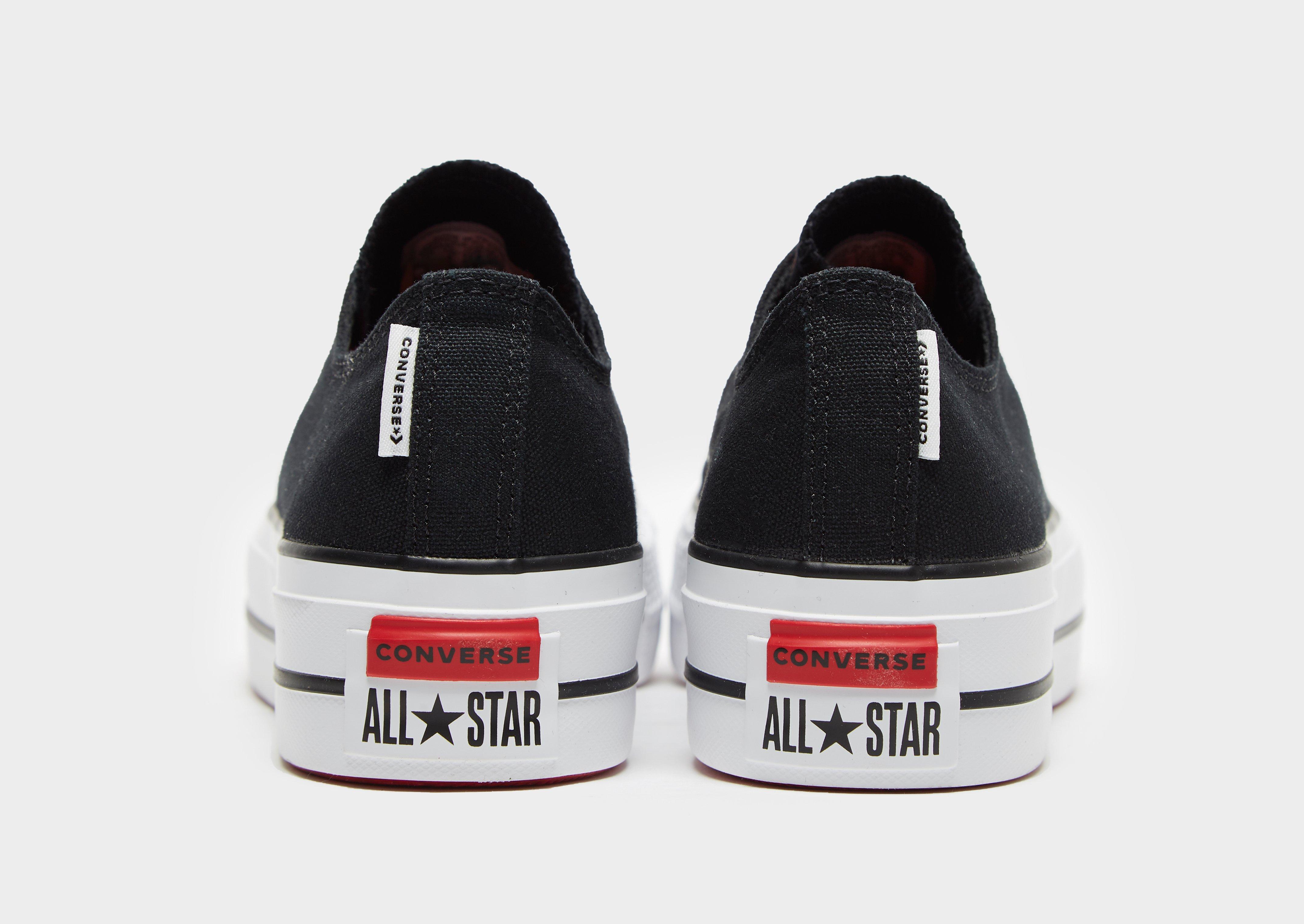 converse chuck taylor all star lift canvas low top