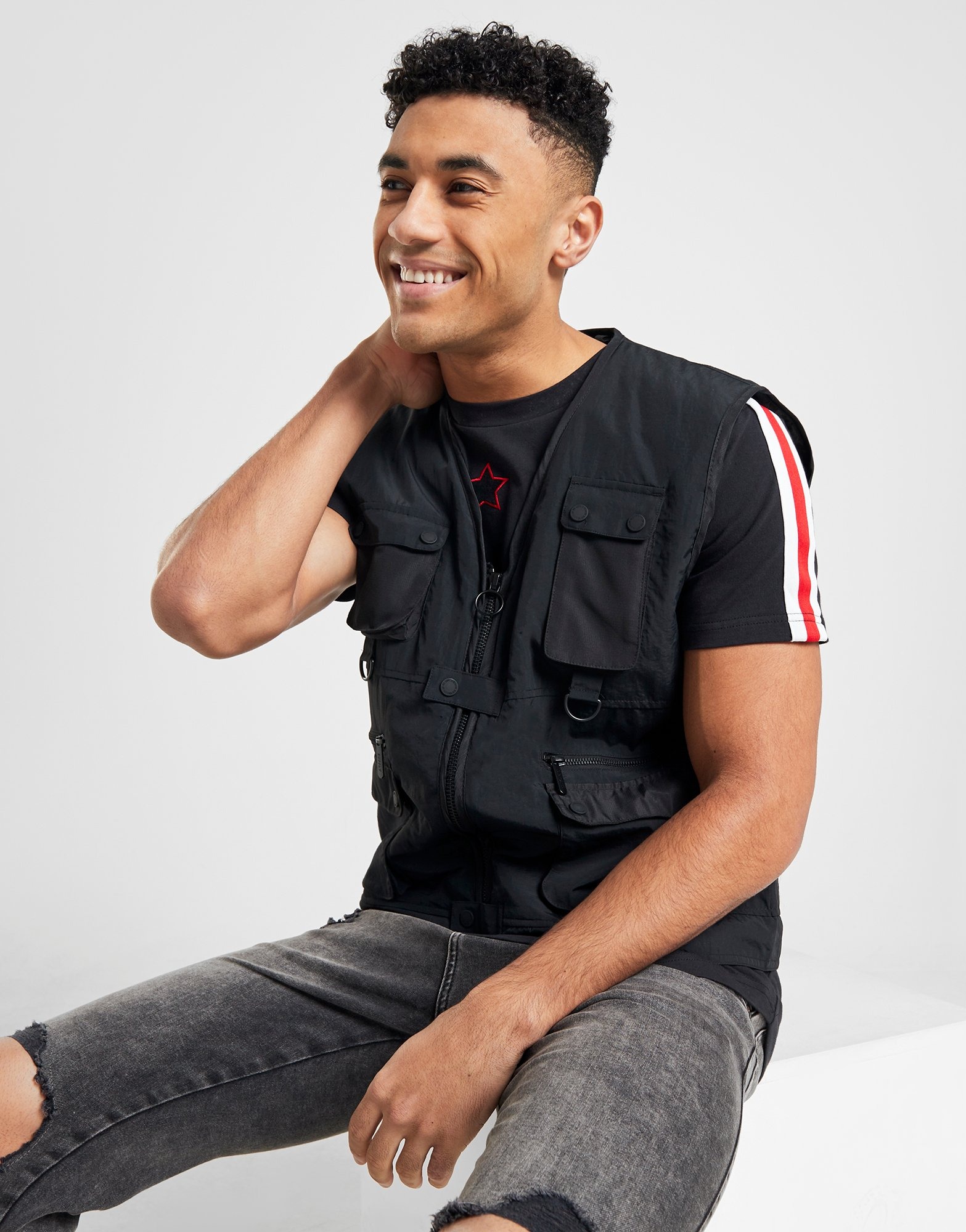 jd sports nike vest