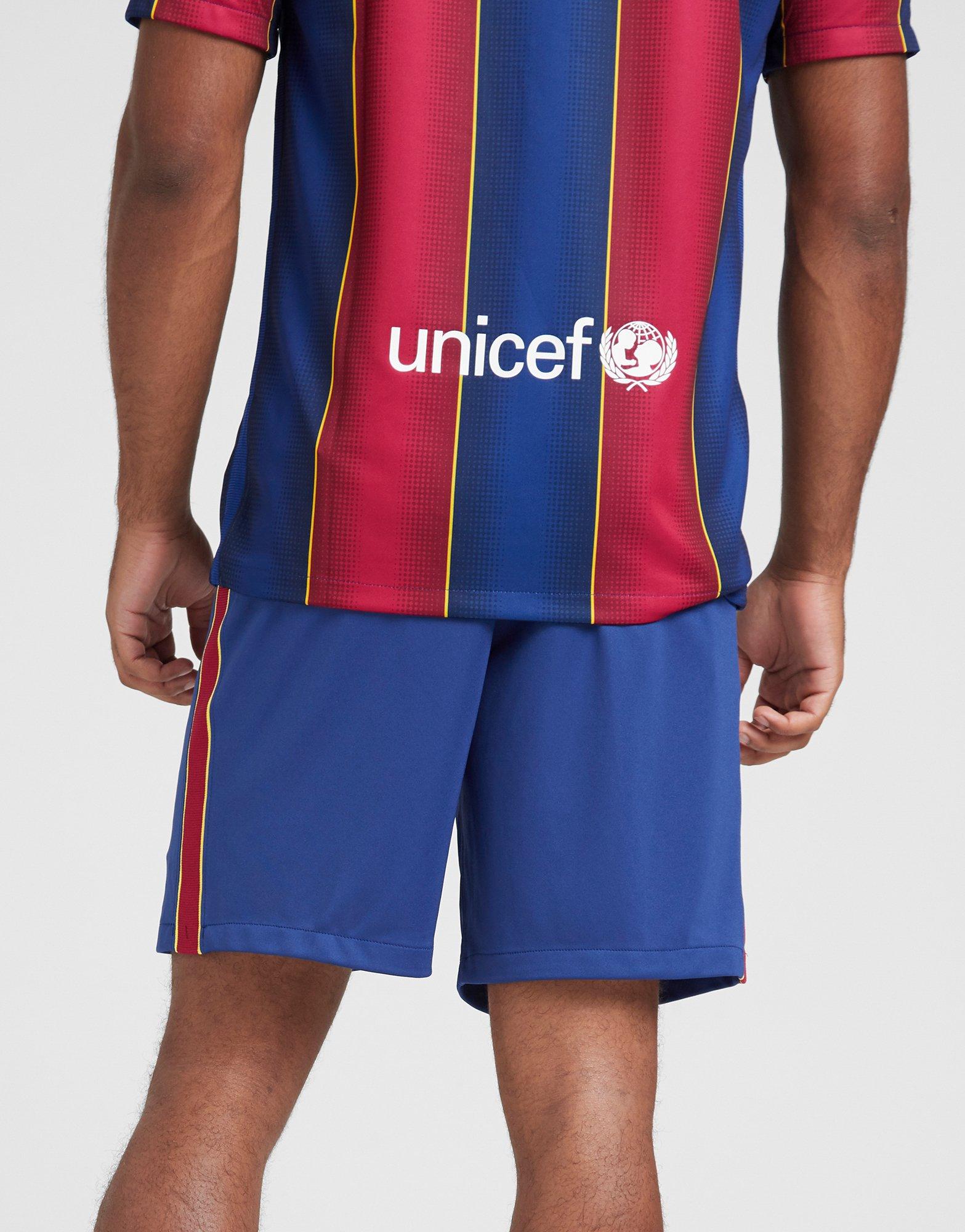 barcelona home shorts
