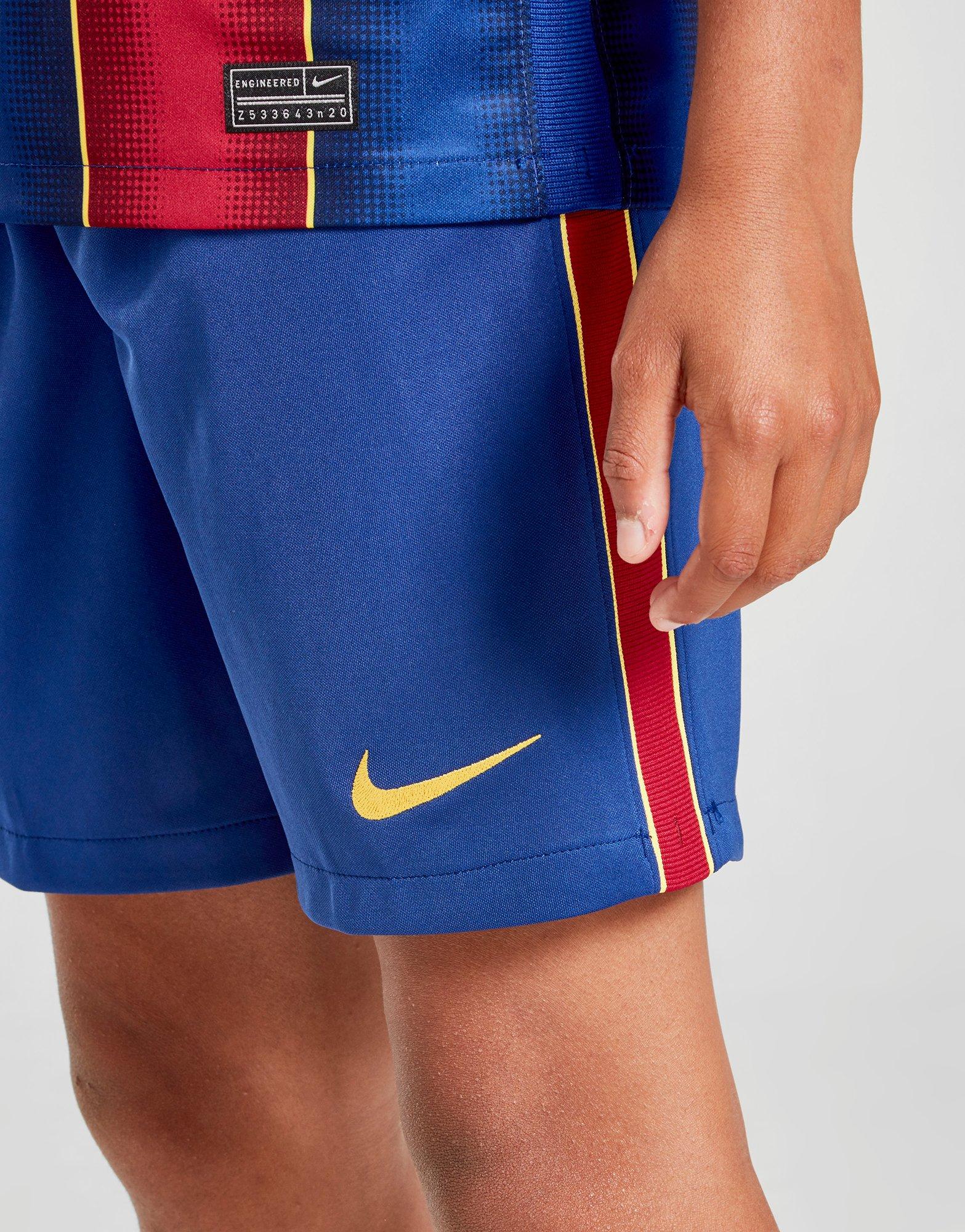 Nike FC Barcelona 2020/21 Home Shorts Junior