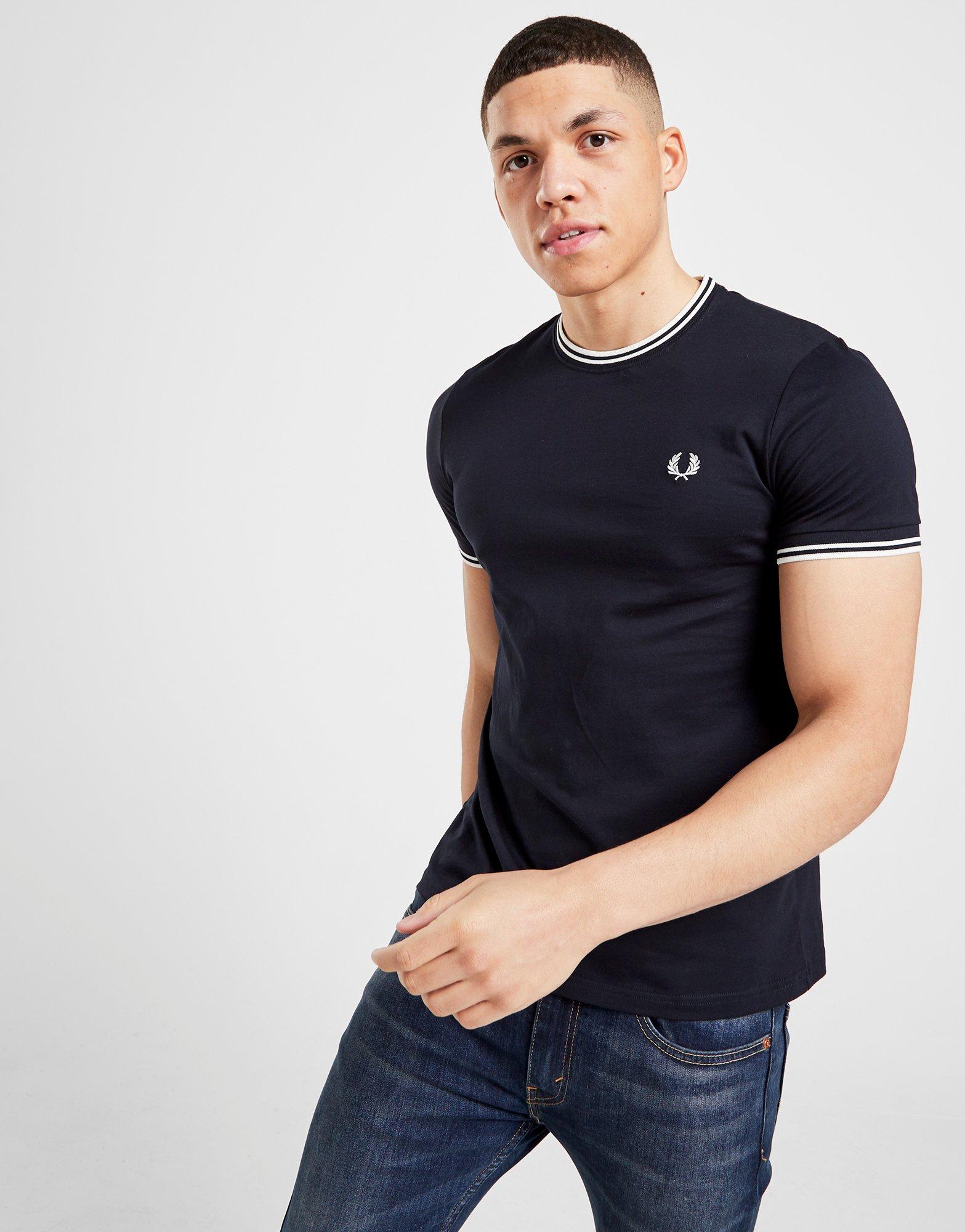 twin tipped t shirt fred perry