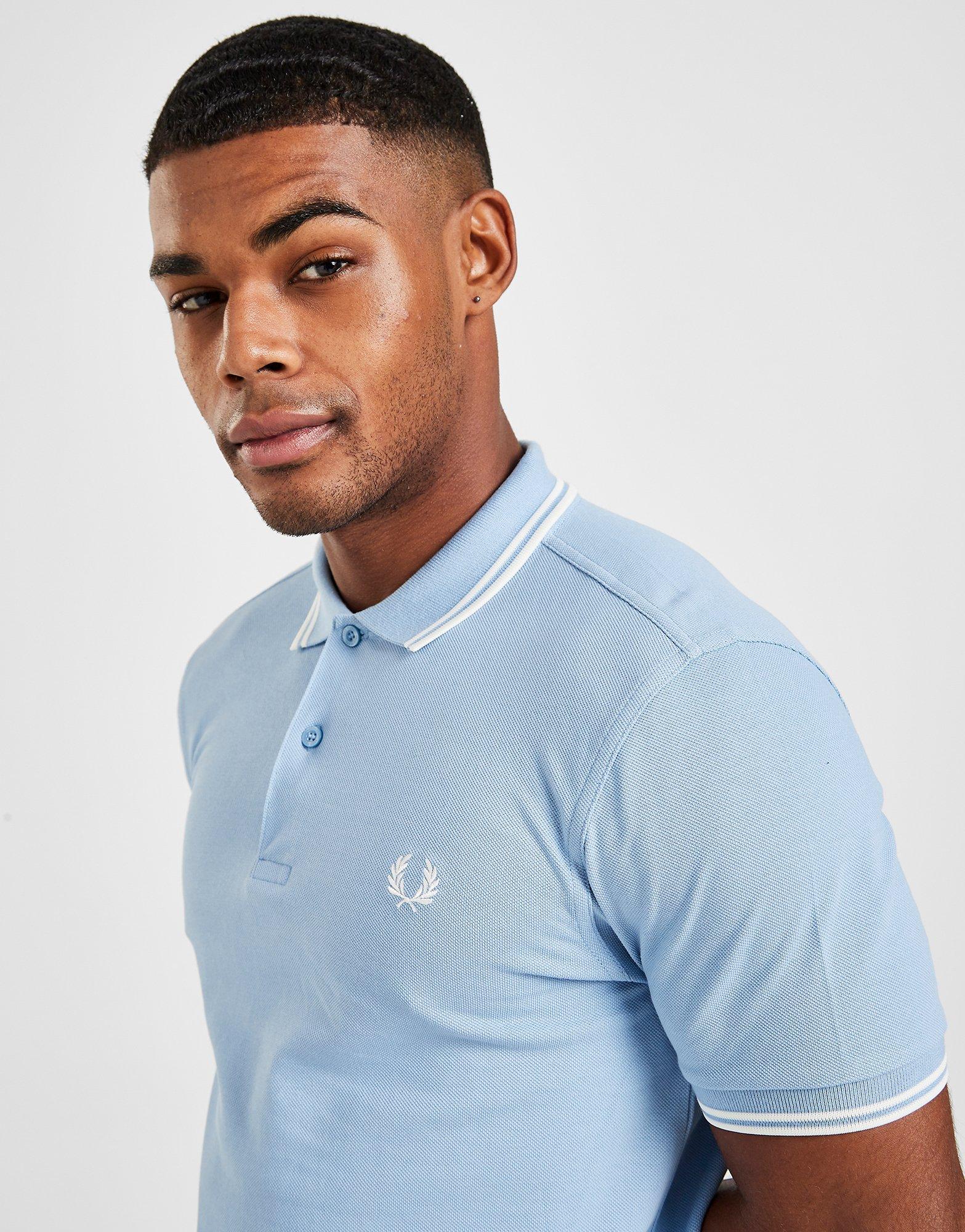 fred perry twin tipped short sleeve polo shirt