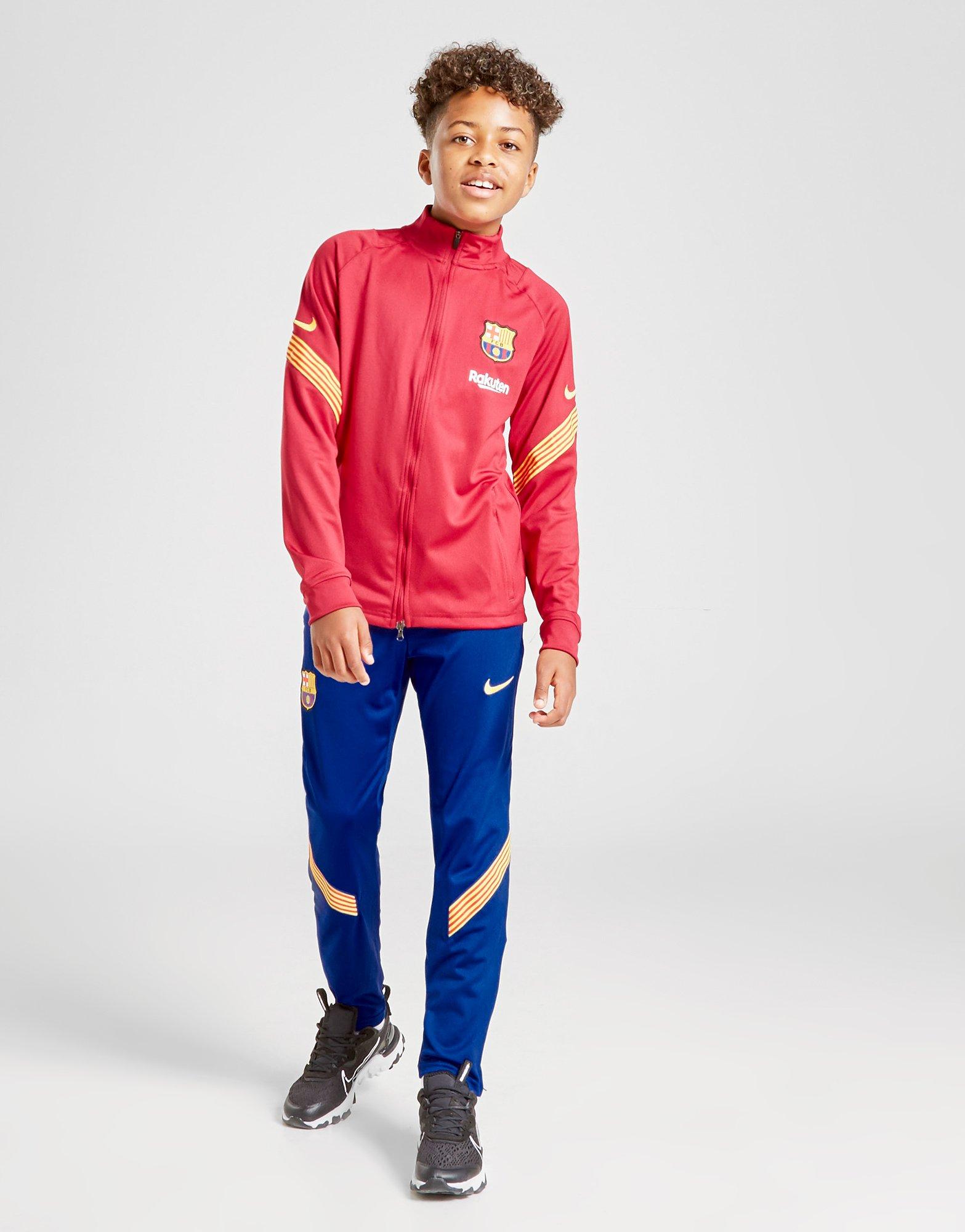 barcelona tracksuit junior
