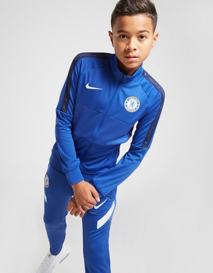 White Nike Chelsea FC I96 Jacket Junior | JD Sports
