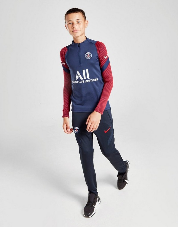 Blue Nike Paris Saint Germain Strike Drill Top Junior Jd Sports