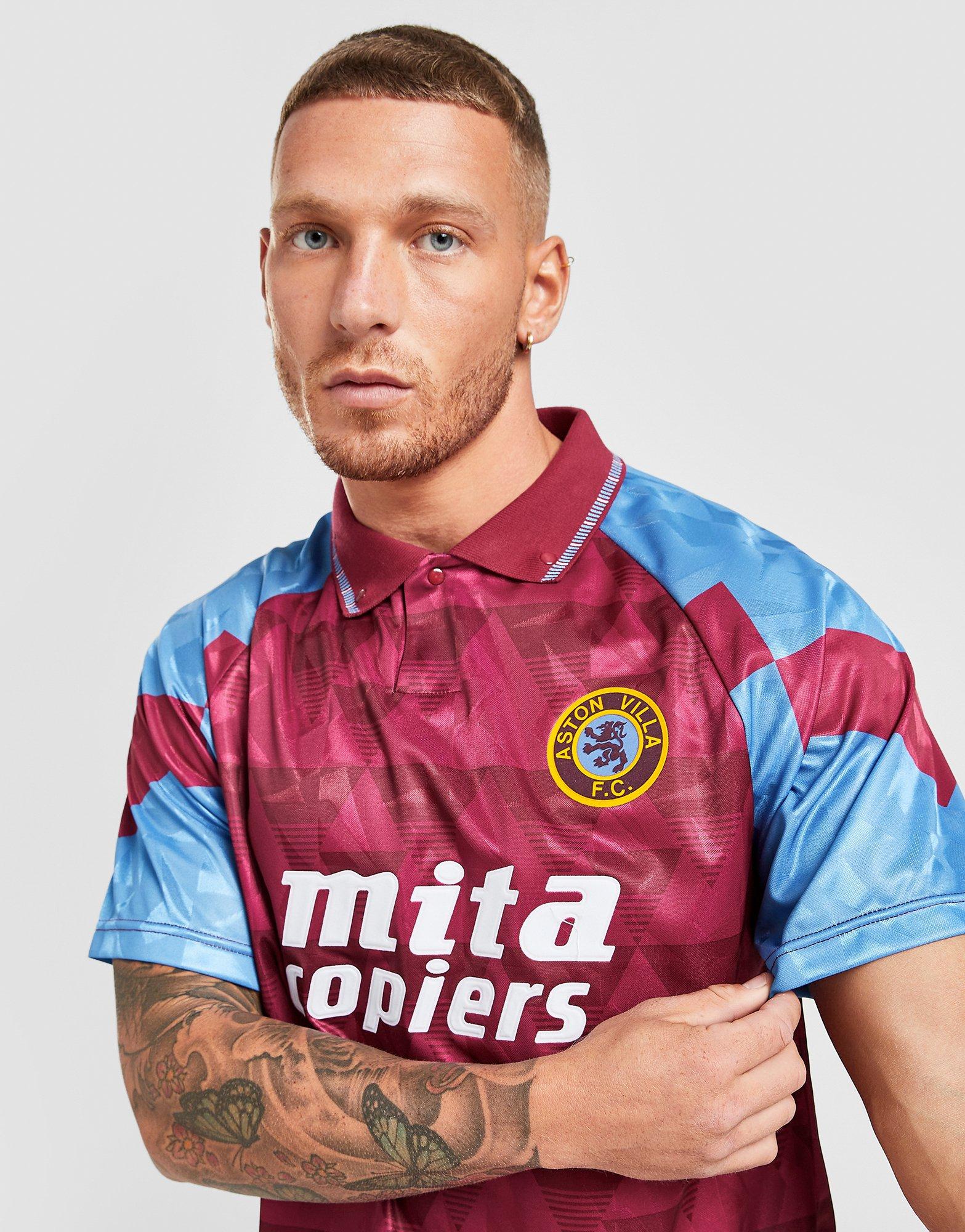 aston villa retro shirt 1990