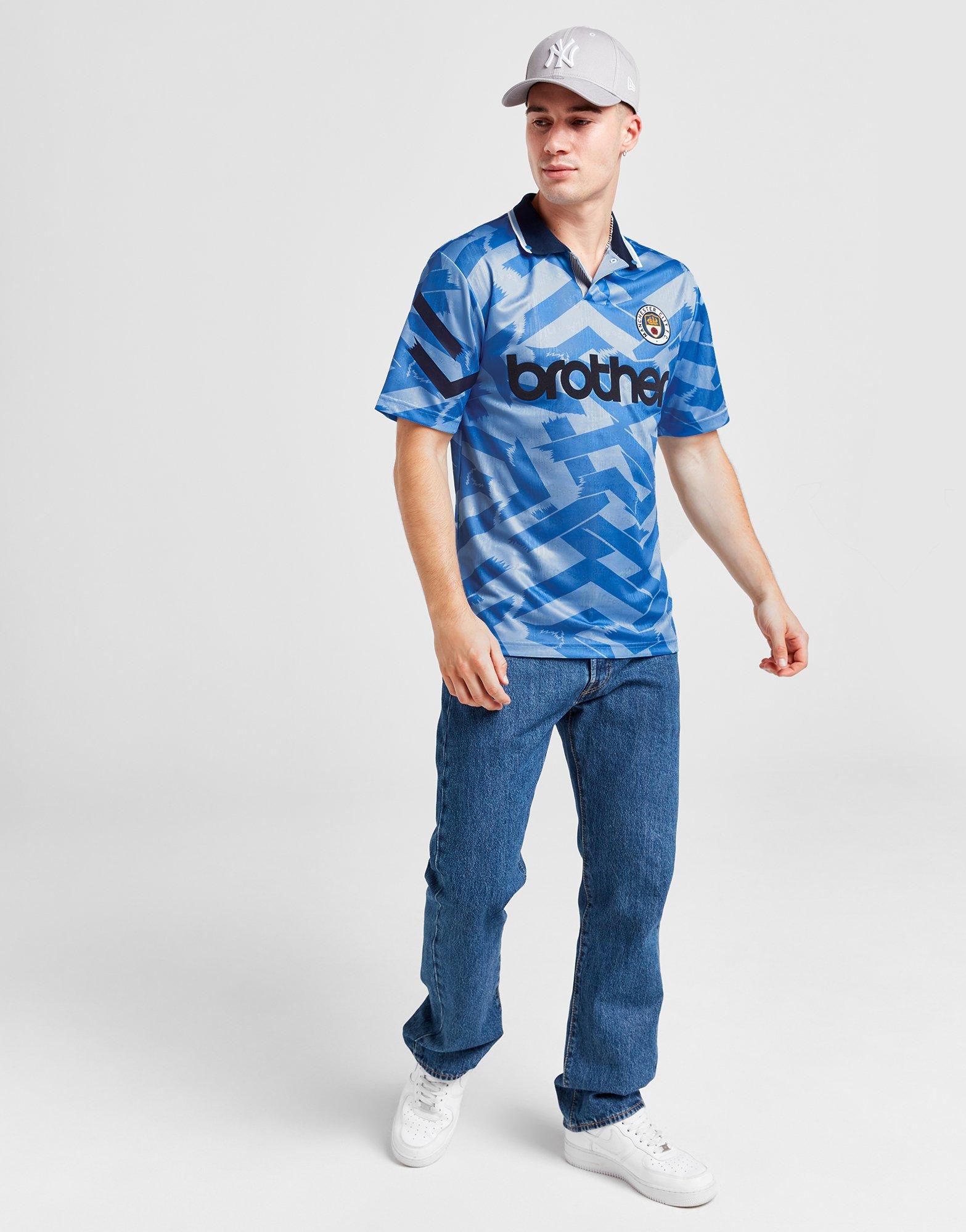 Score Draw Manchester City FC '92 Retro Home Shirt