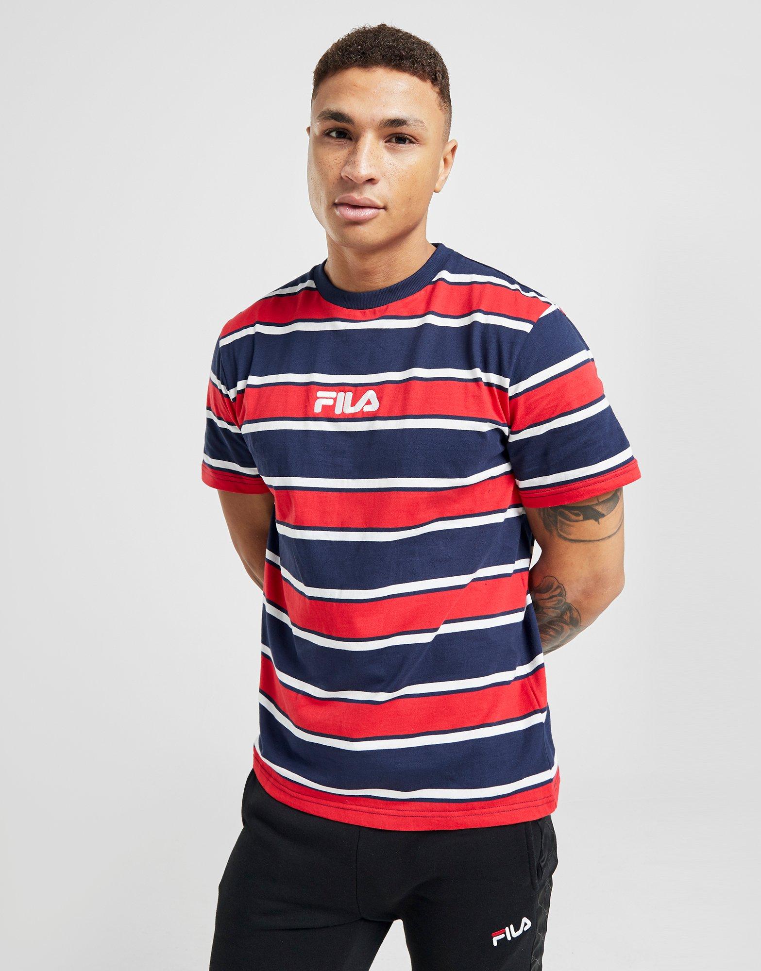 fila t shirt striped