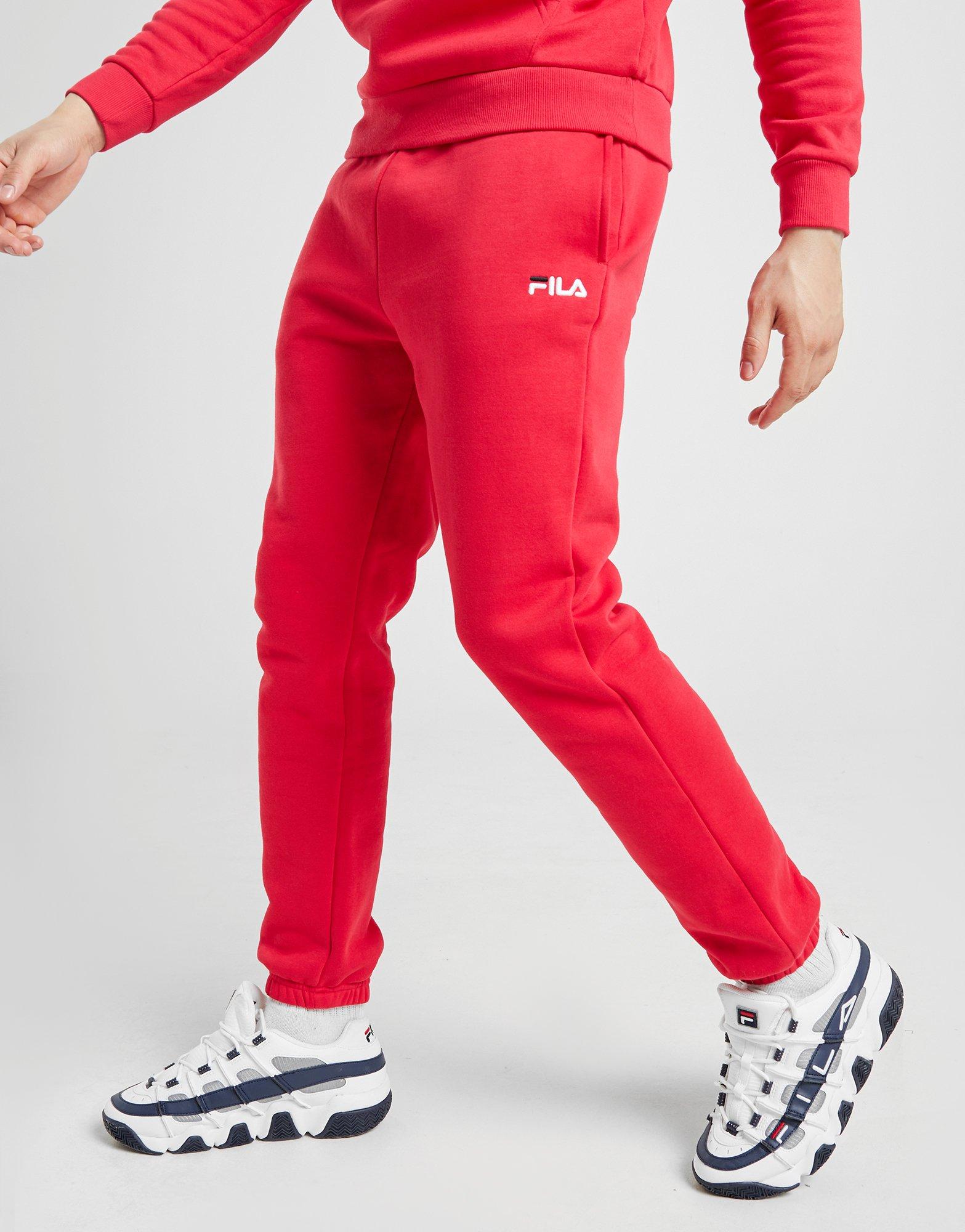 red fila joggers