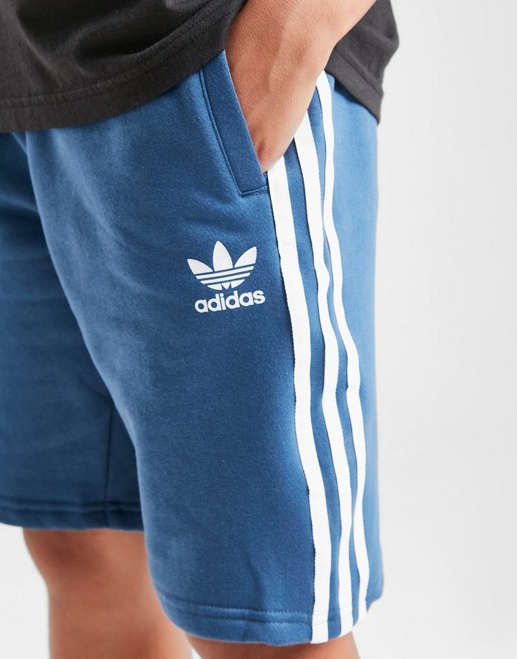 Buy Blue adidas Originals Trefoil Fleece Shorts Junior | JD Sports | JD ...