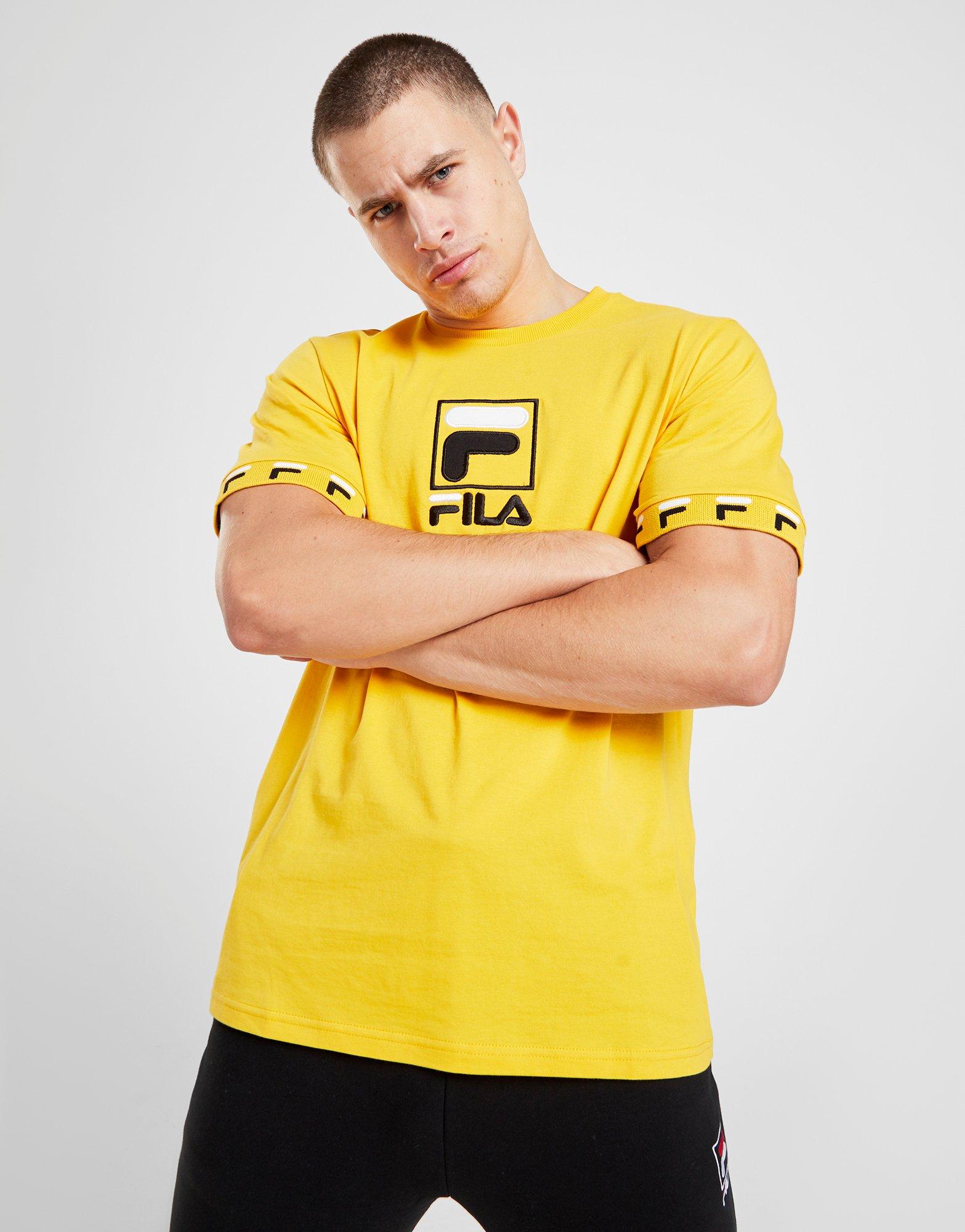 fila yellow tshirt