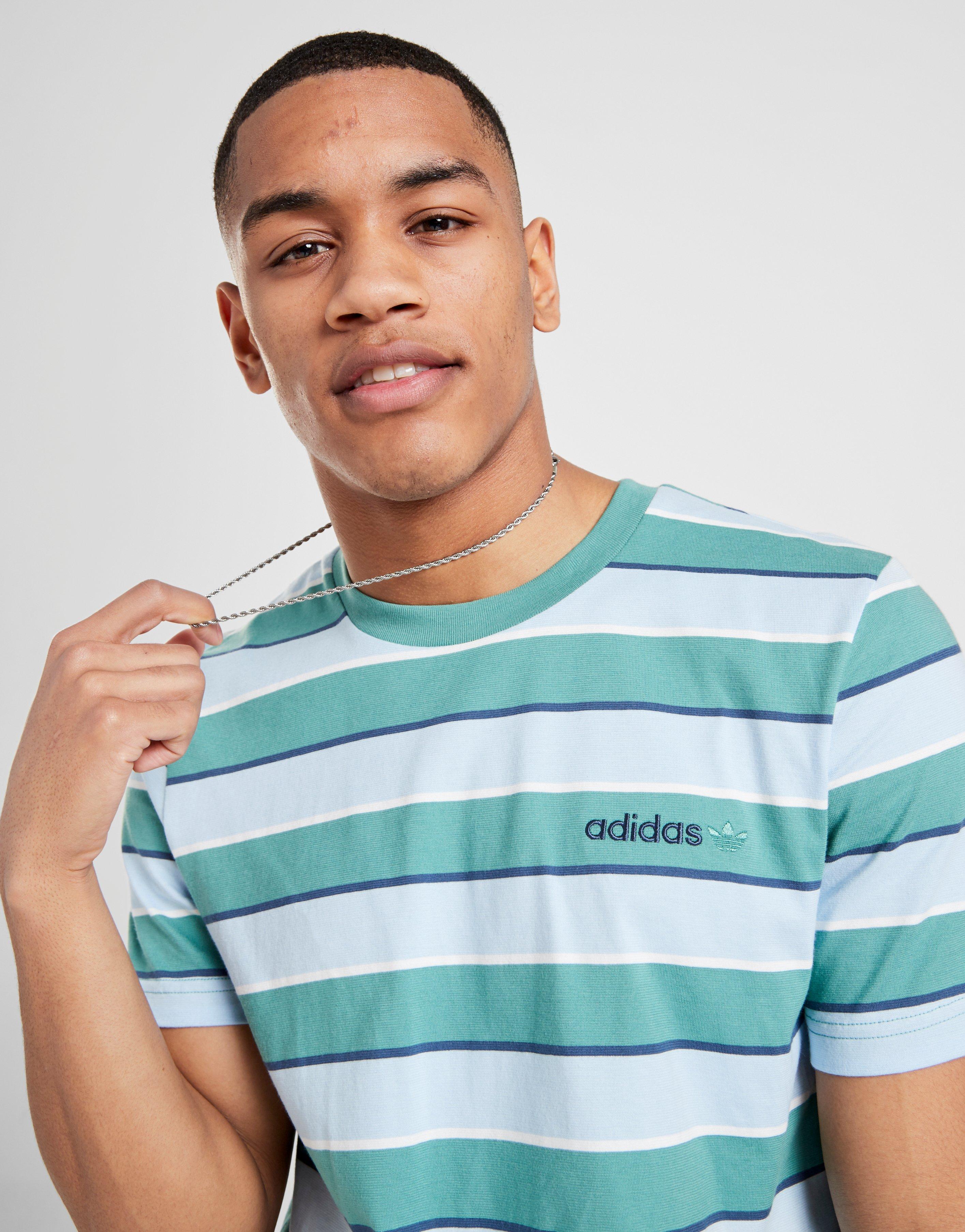 adidas turquoise t shirt