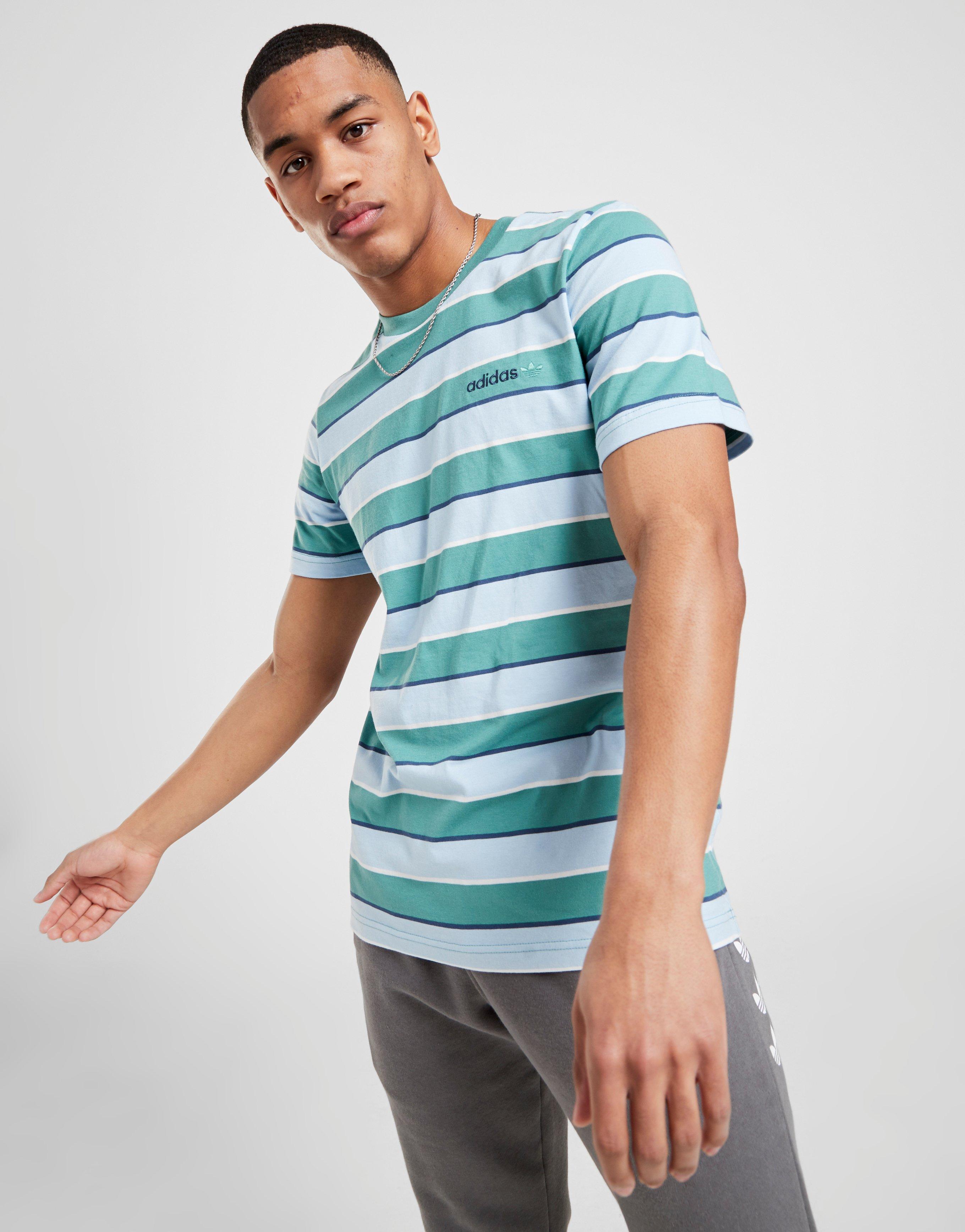 adidas originals stripe t shirt