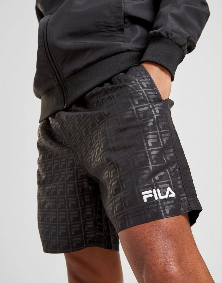 Buy Black Fila Danny Woven Shorts JD Sports JD Sports Ireland