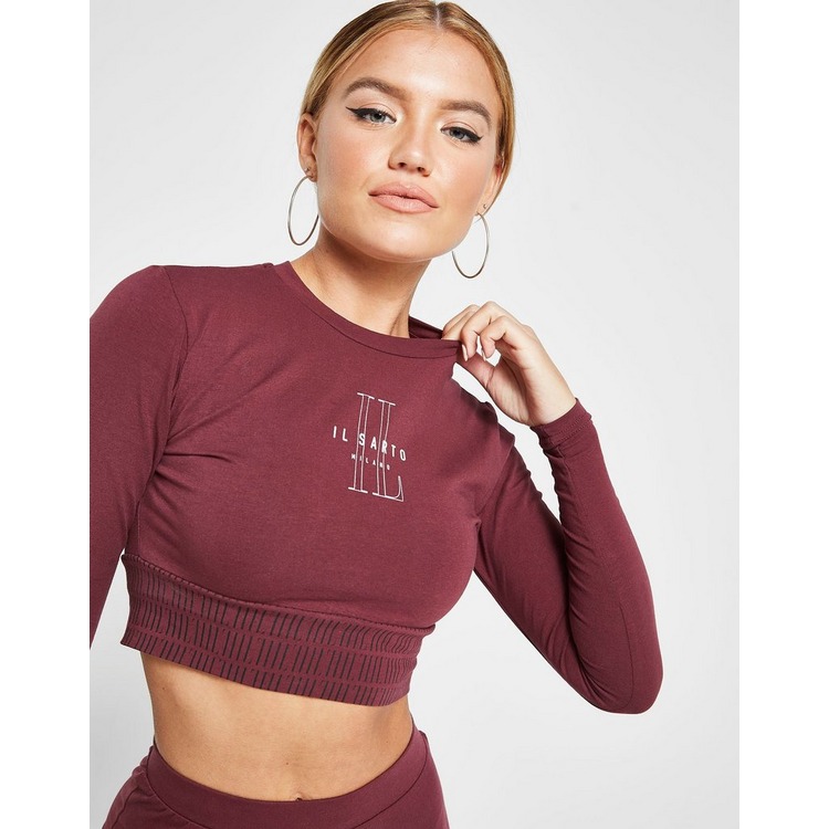 Il Sarto Logo Print Long Sleeve Top