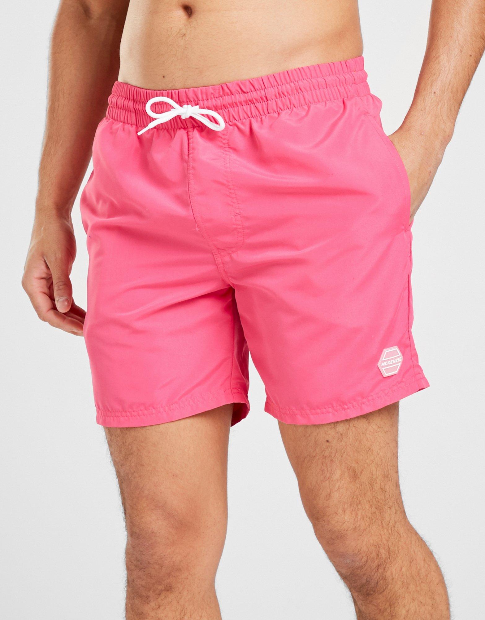 pink swim trunks