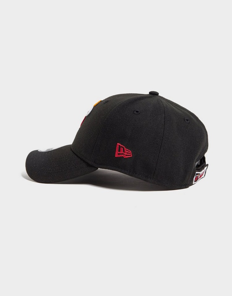 Black New Era NBA 9FORTY Miami Heat Cap | JD Sports