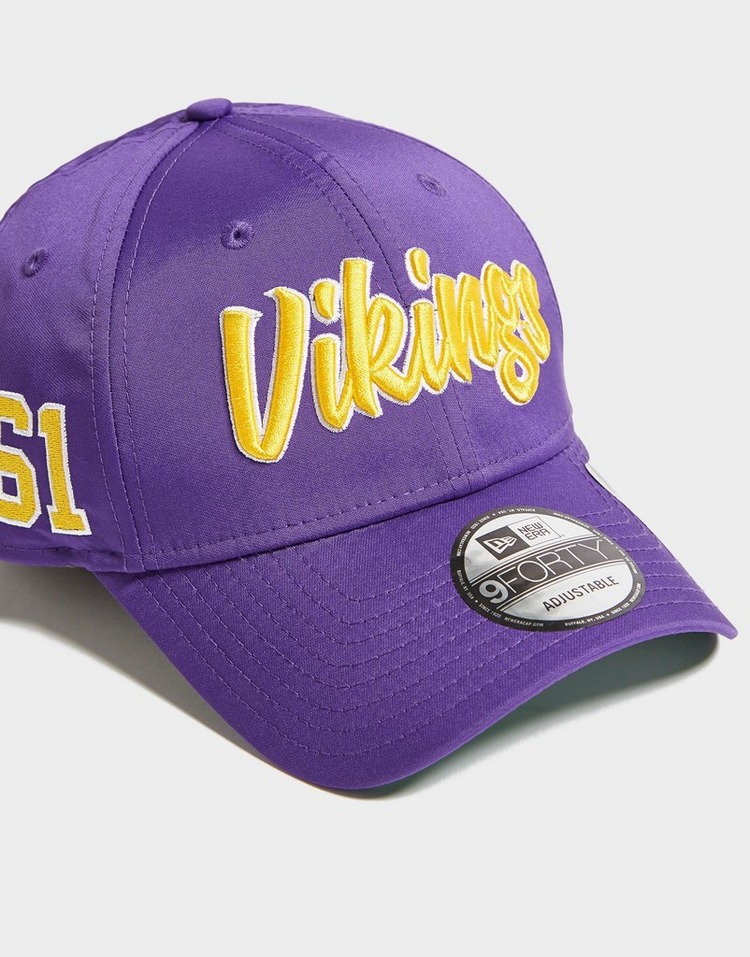 New Era NFL Minnesota Vikings Wordmark 9FORTY Cap