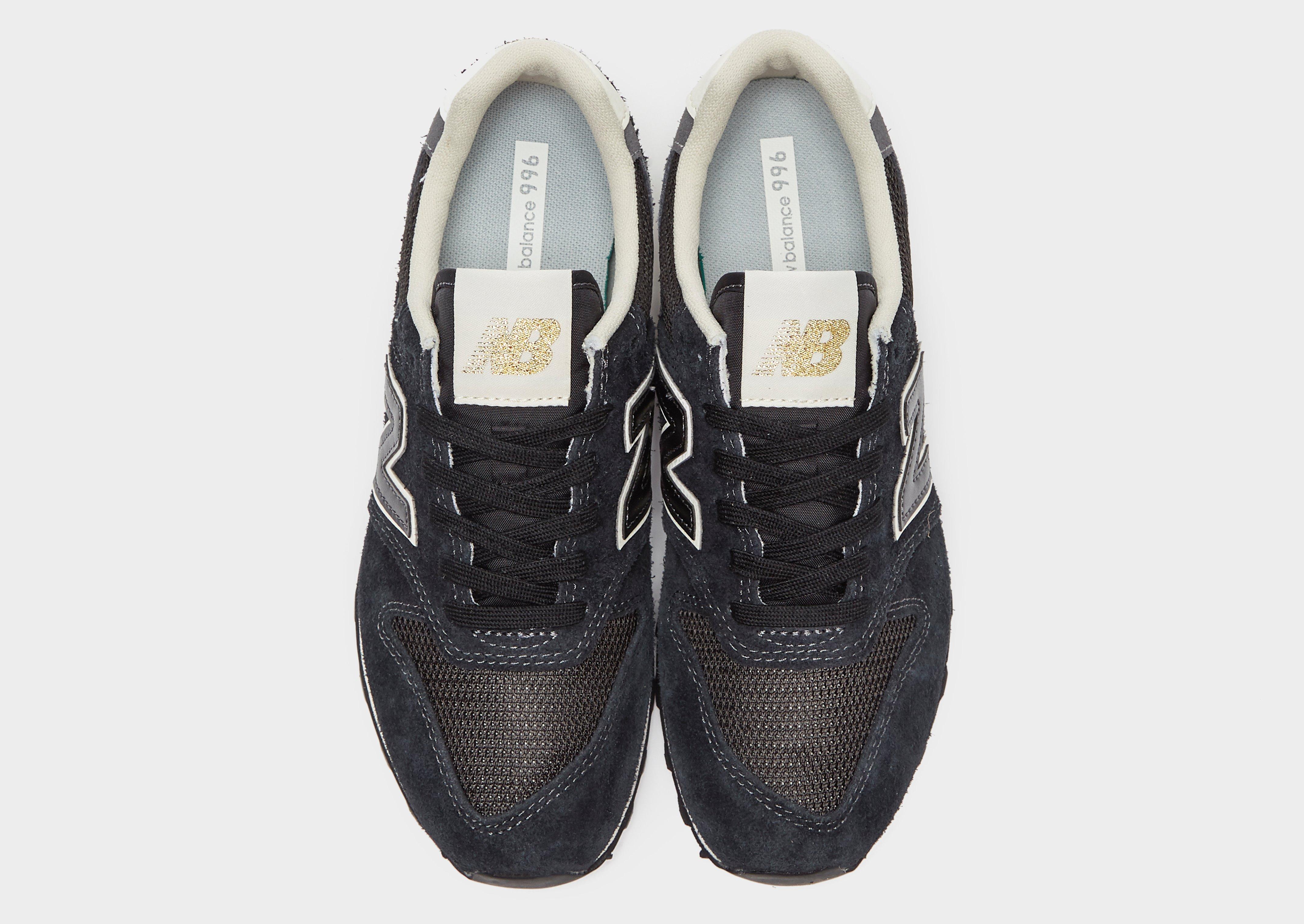 new balance 996 zwart leer dames