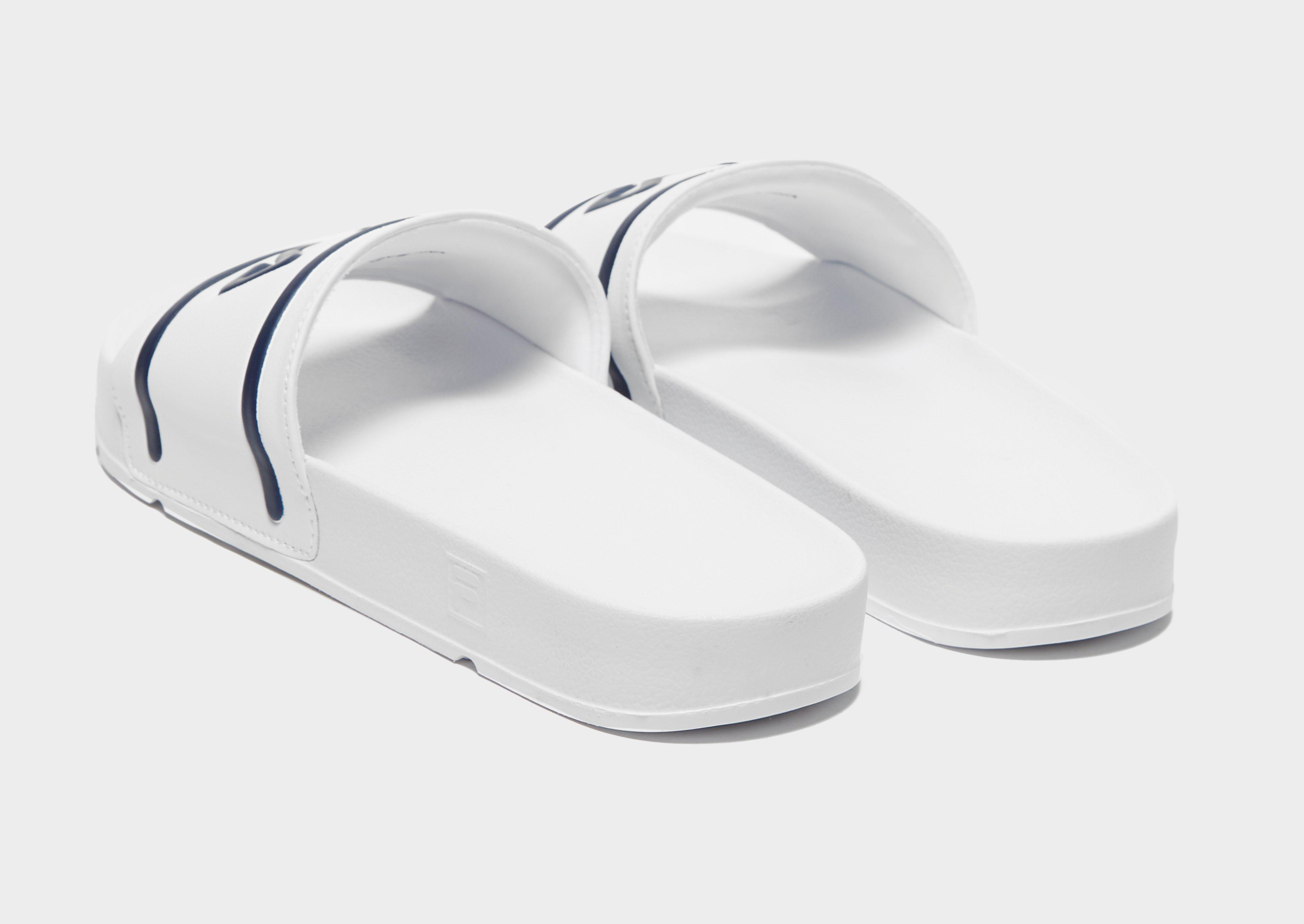 fila drifter slides white