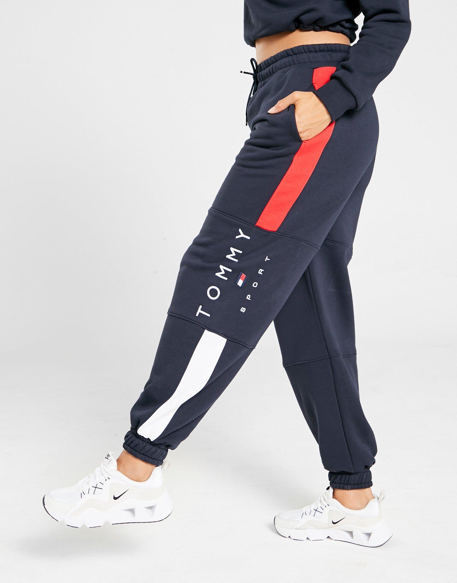 tommy hilfiger womens tracksuit navy