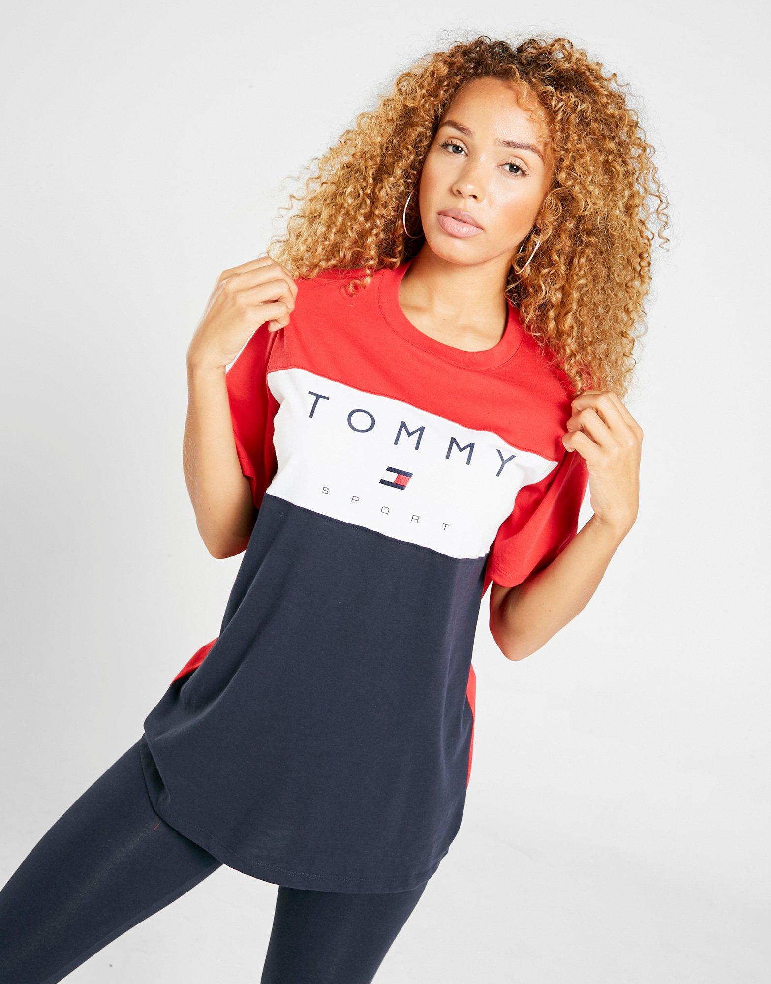tommy hilfiger colour block tracksuit