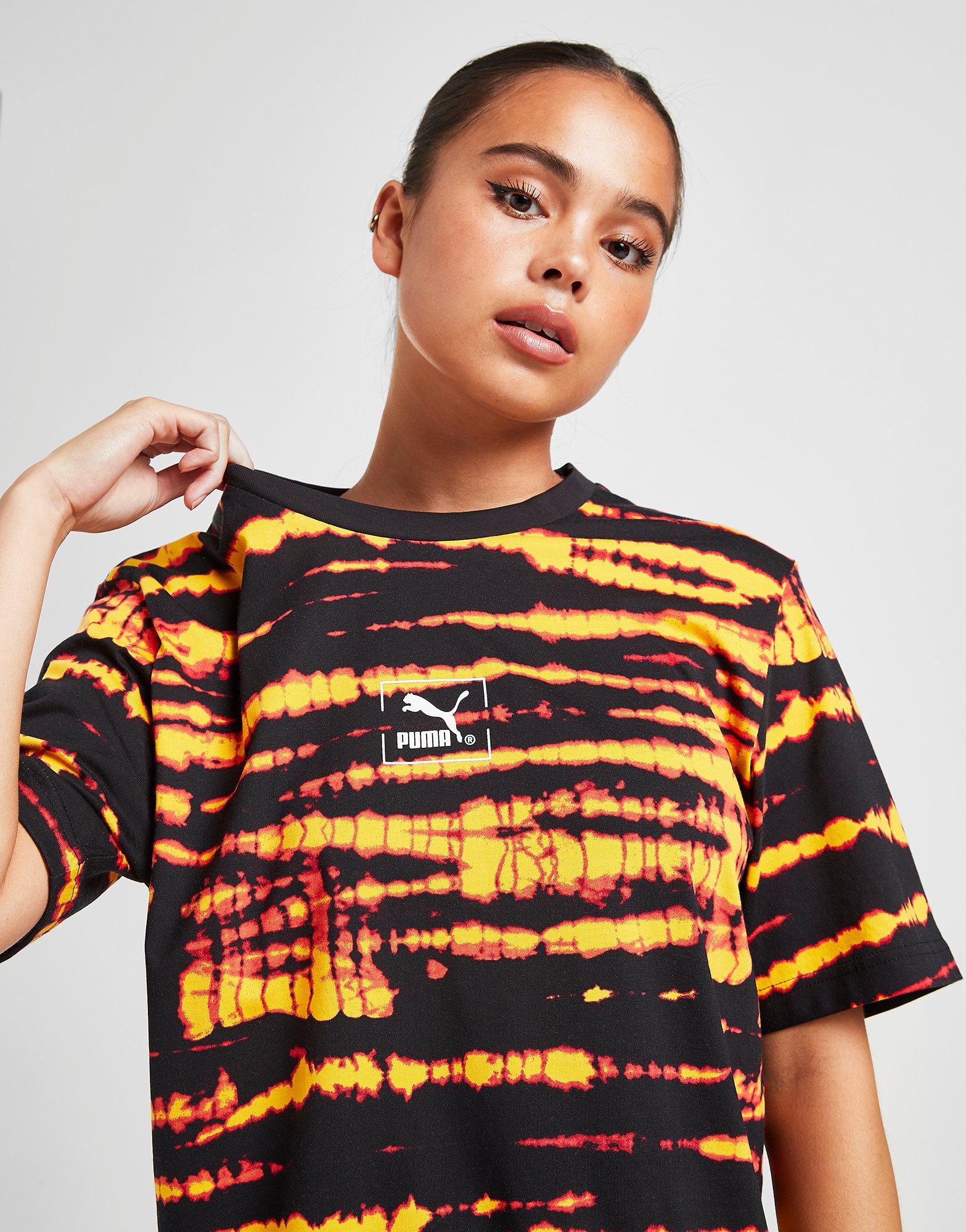 Buy PUMA Tie Dye All Over Print T-Shirt 