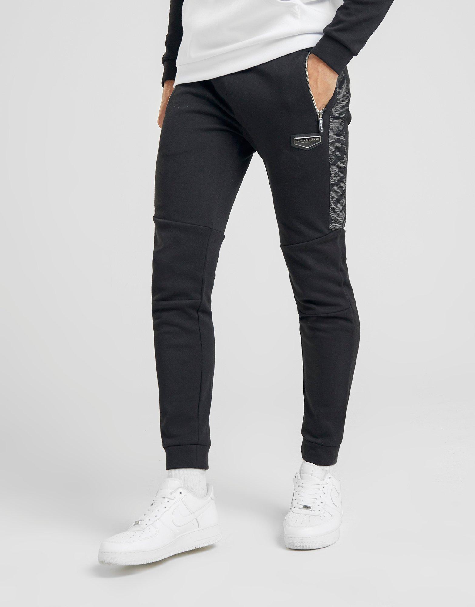 supply and demand black joggers