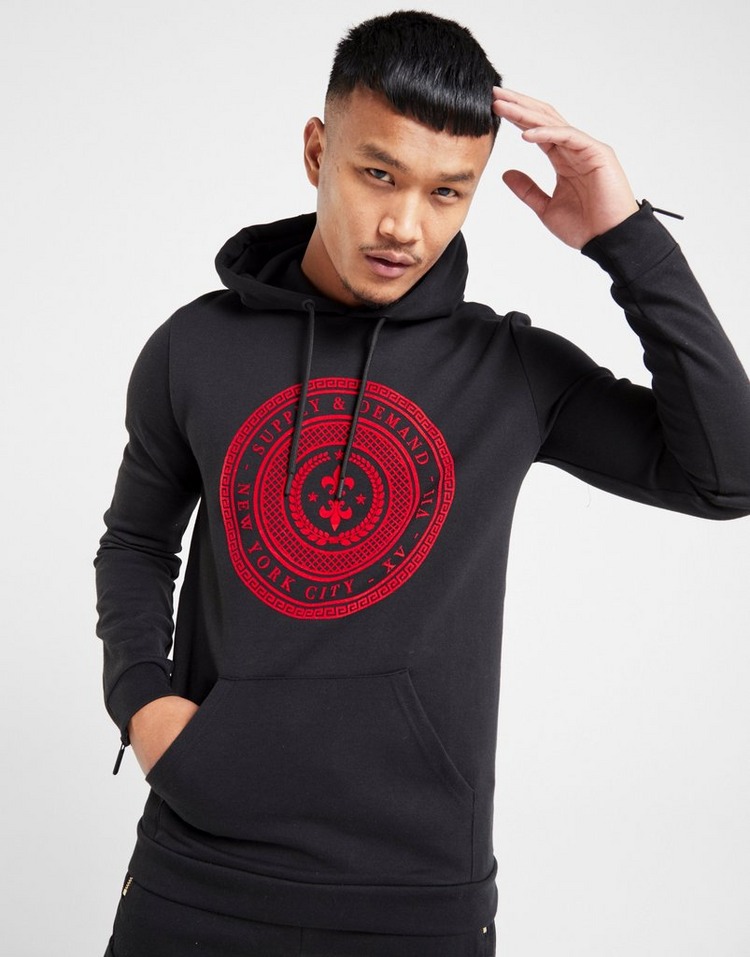 Compra Supply & Demand sudadera con capucha Oxygen en Negro JD Sports