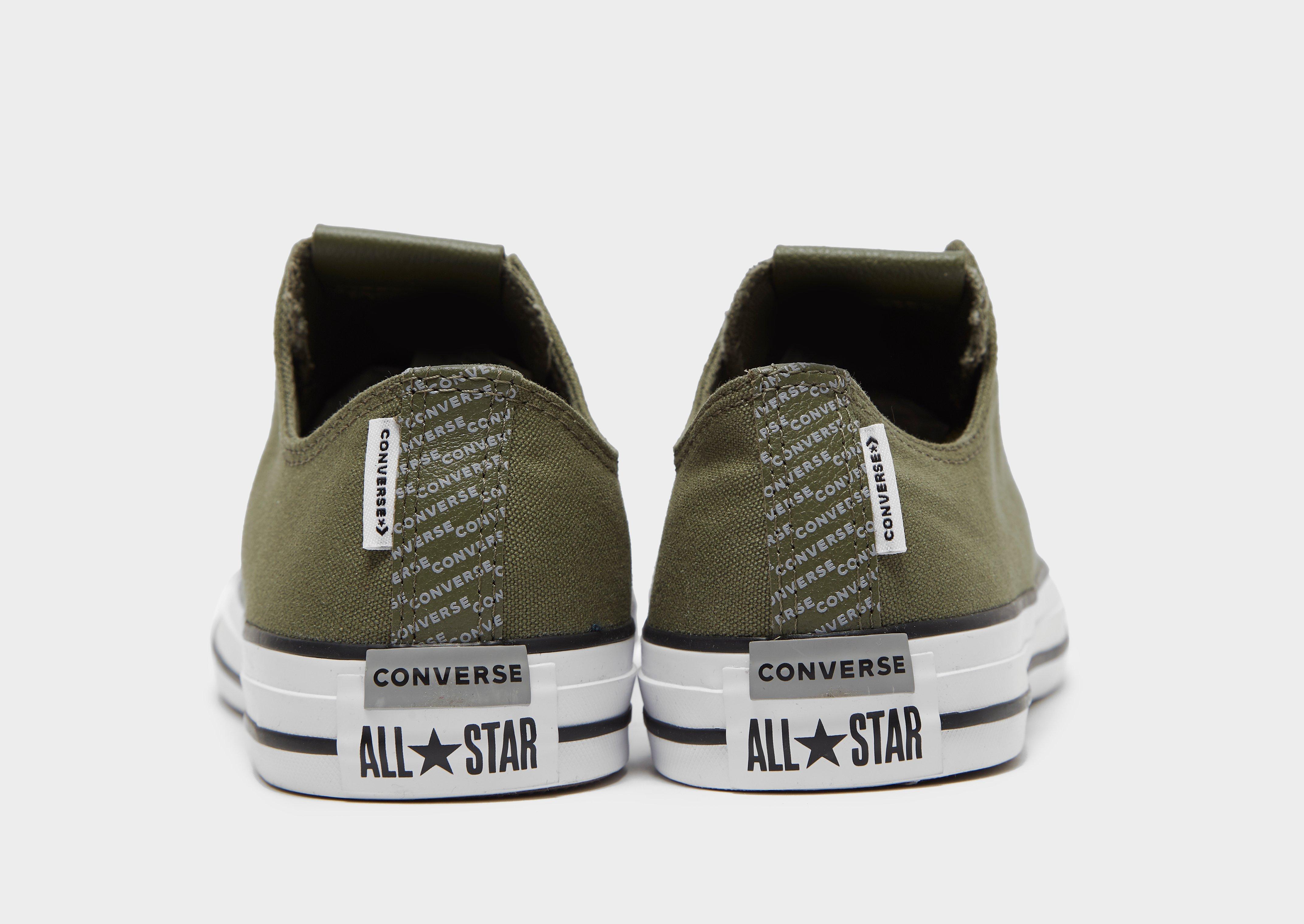 converse chuck taylor all star ox trainers in khaki