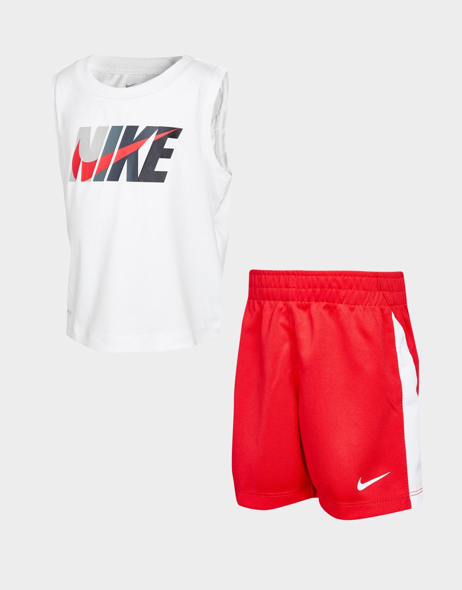 nike infant short sets