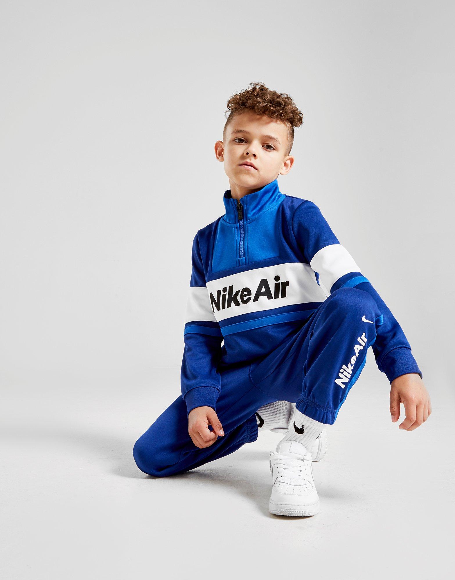nike tuta bambino blu