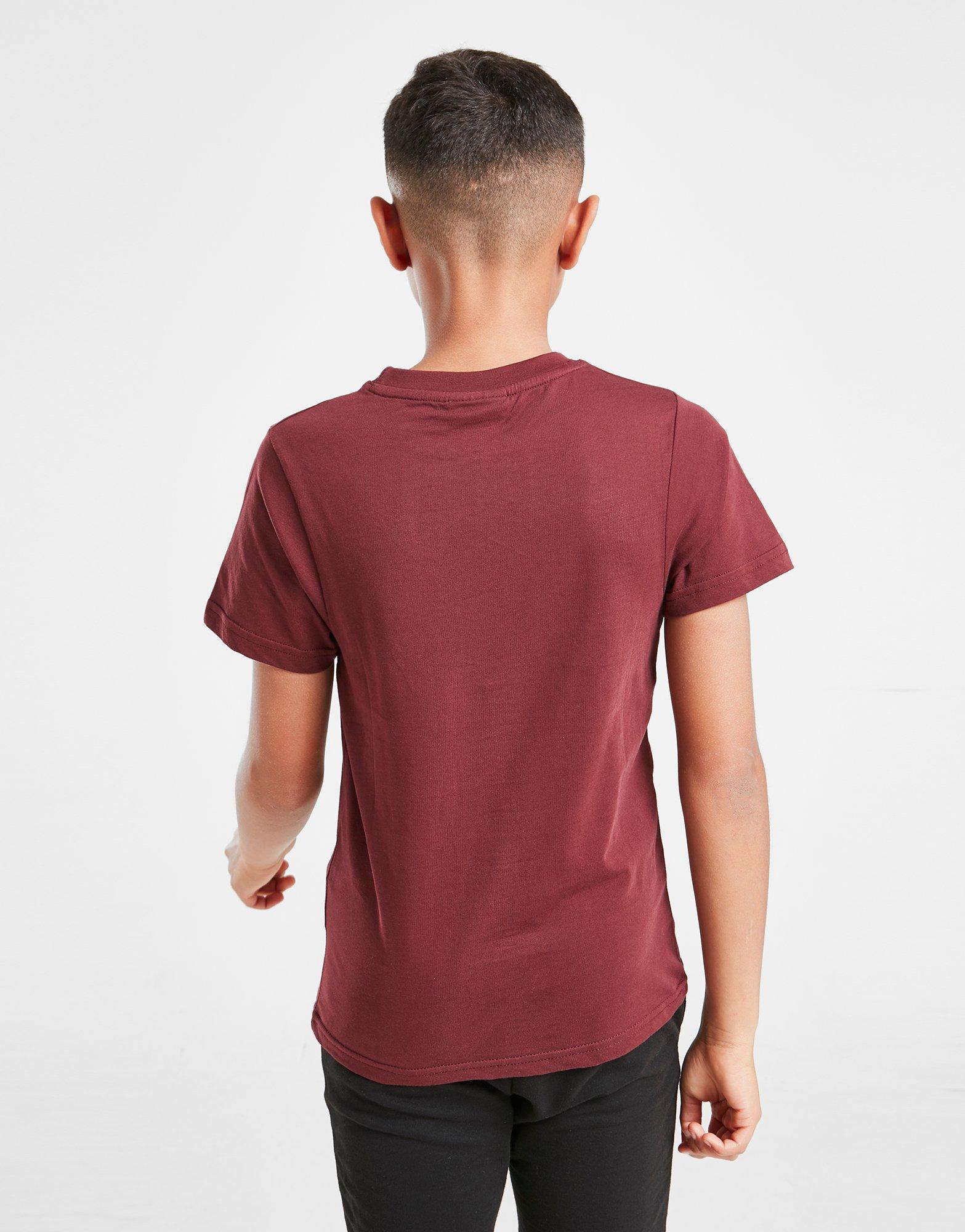 reebok t shirt enfant marron