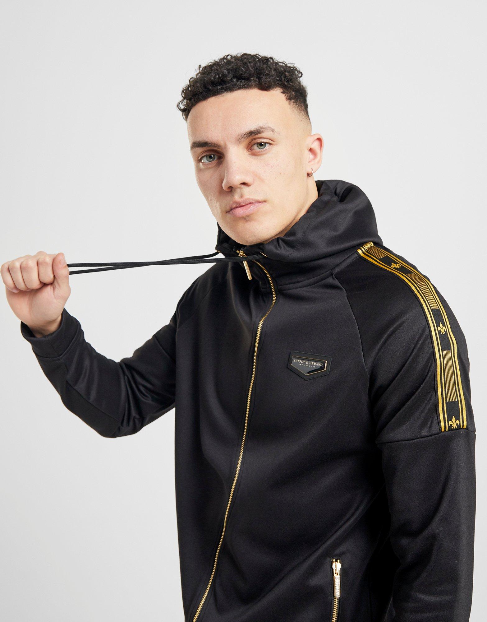 black supply and demand tracksuit