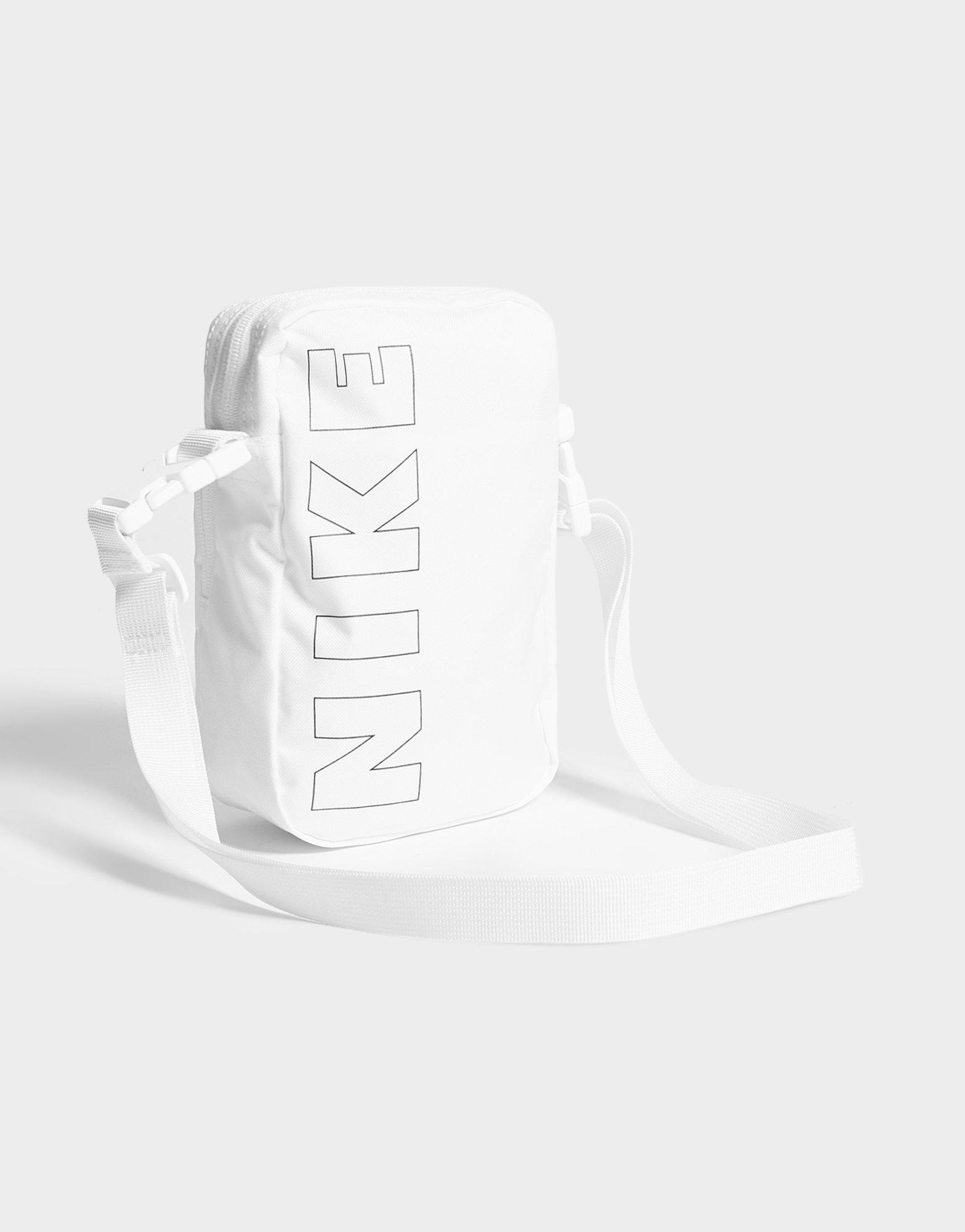 white nike crossbody bag
