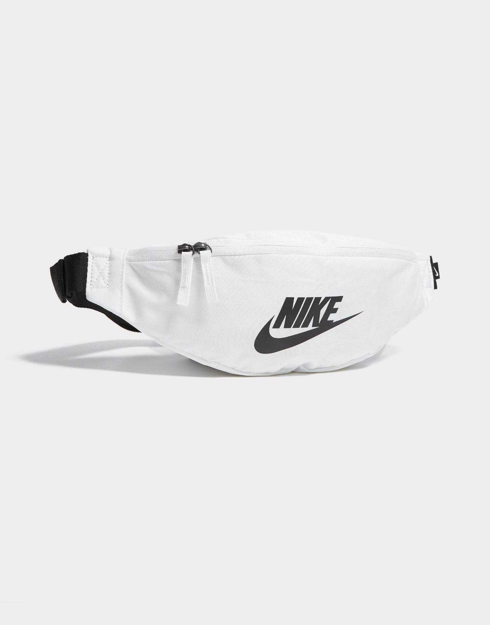 nike hip pack white